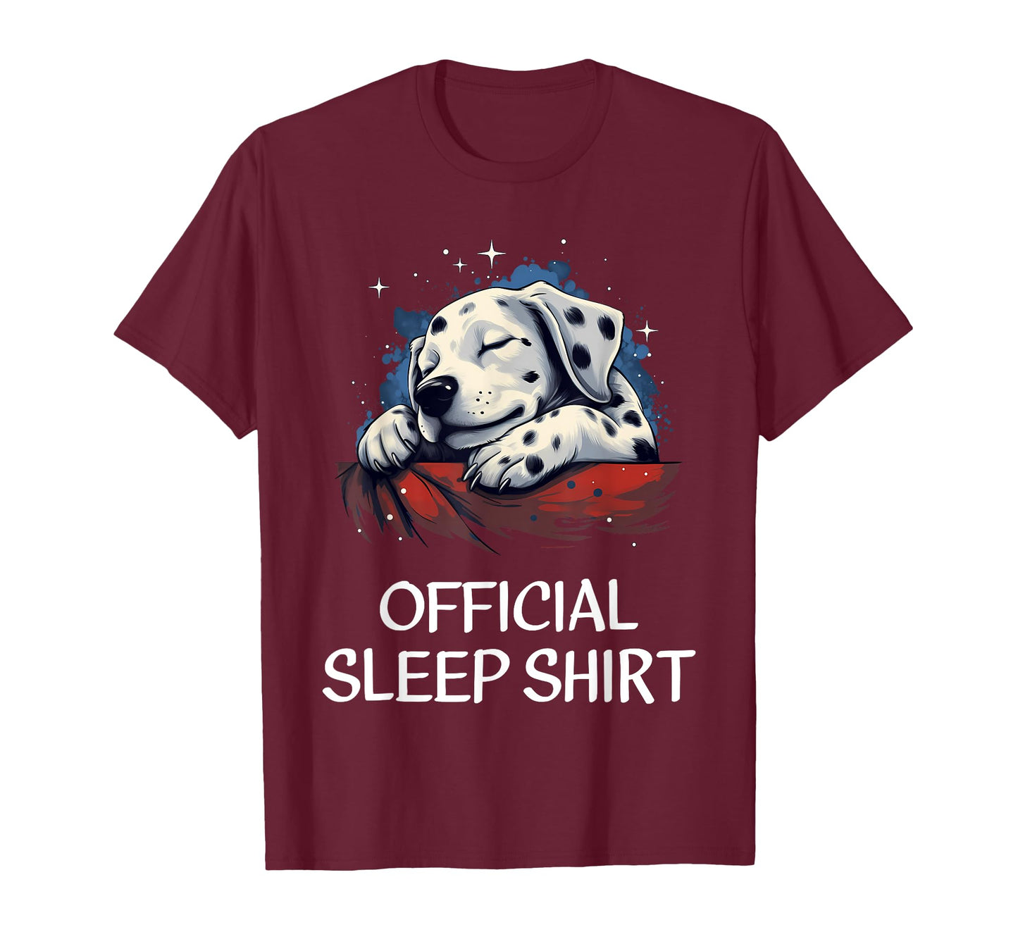 Official Sleep Shirt Dalmatian Nightshirt Pajama T-Shirt