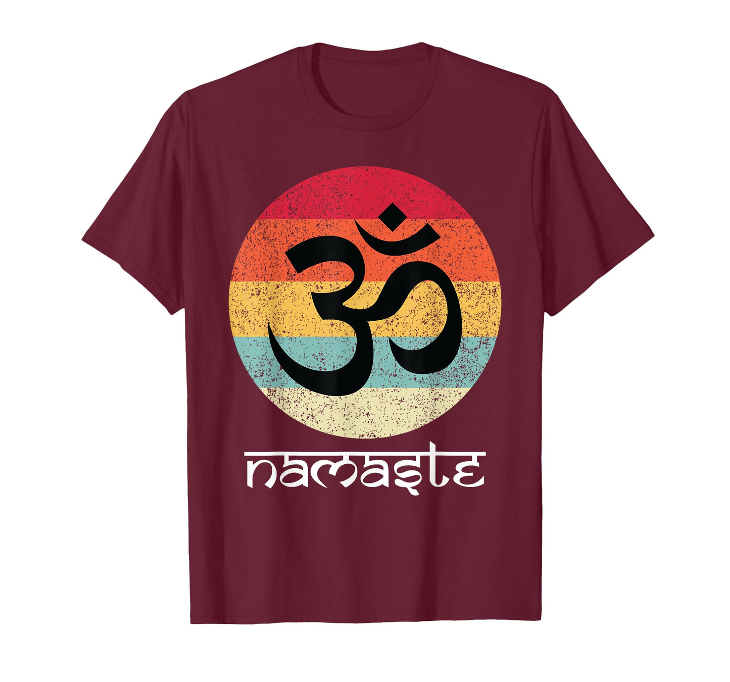 Om Symbol Namaste Aum Ohm Hindu Zen Tantra Yoga Day T-Shirt