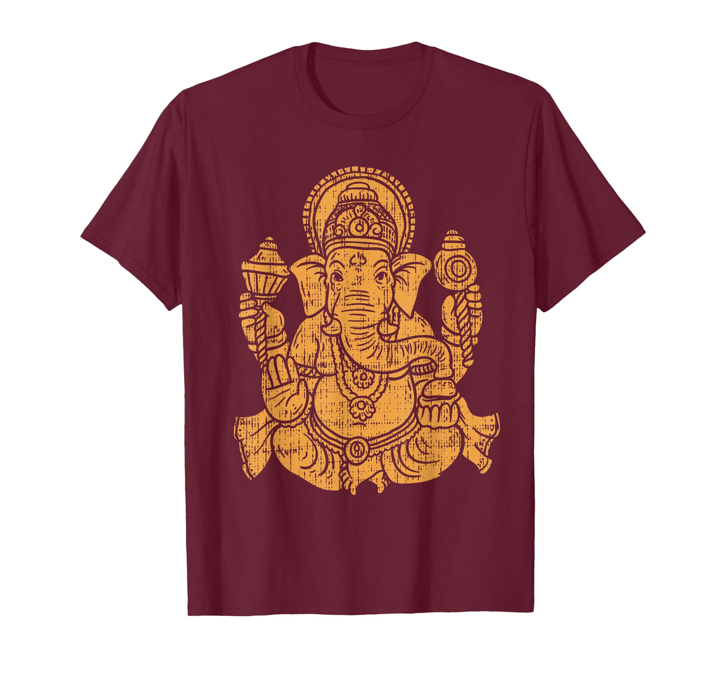 Elephant Om Yoga Ganesha Indian God Ganesh Chaturthi Asian T-Shirt