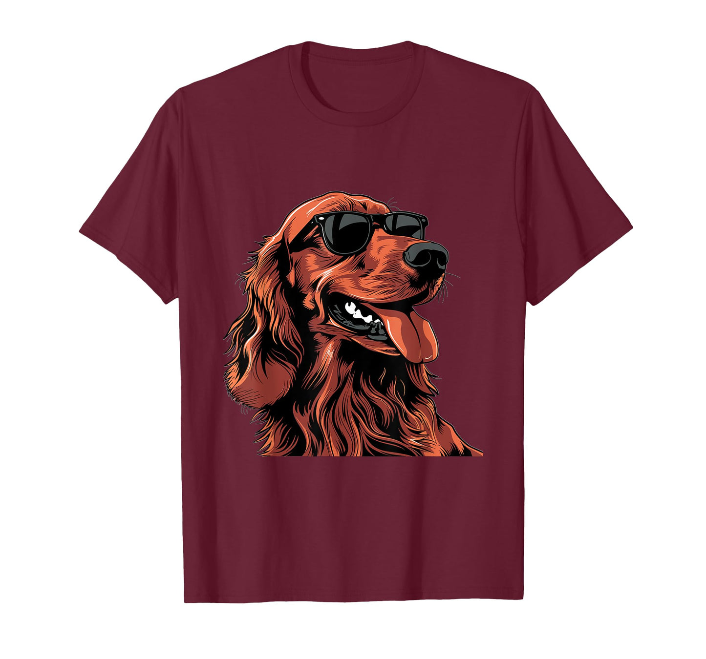Irish Setter Dog Breed Graphic Men Women Kids T-Shirt