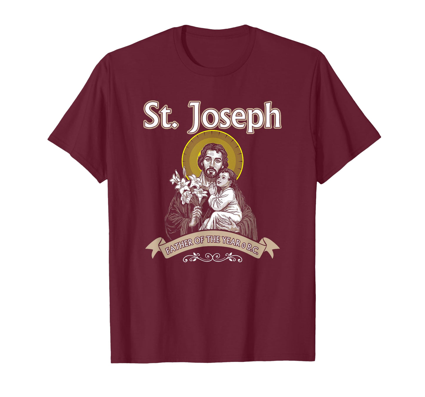 St Joseph tshirt - Saint Shirts - Father's Day Shirt T-Shirt