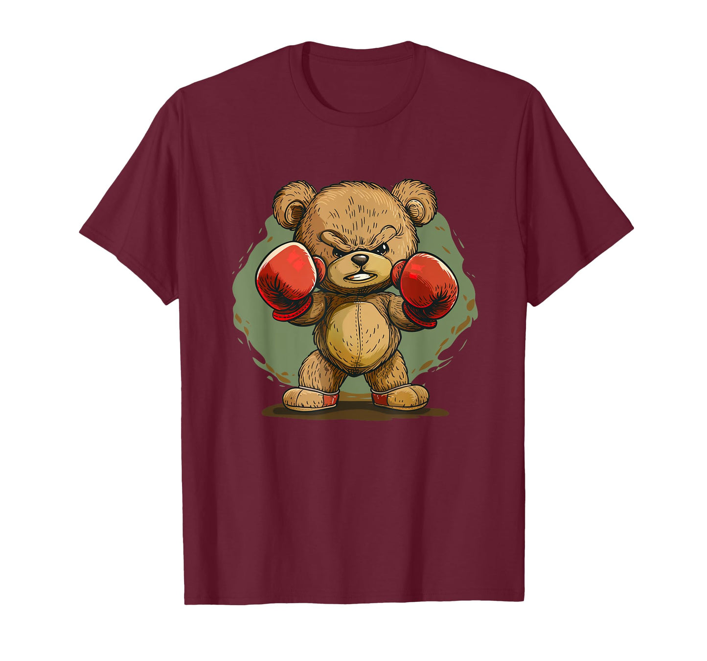 Cool Teddy bear with boxing gloves outfit T-Shirt