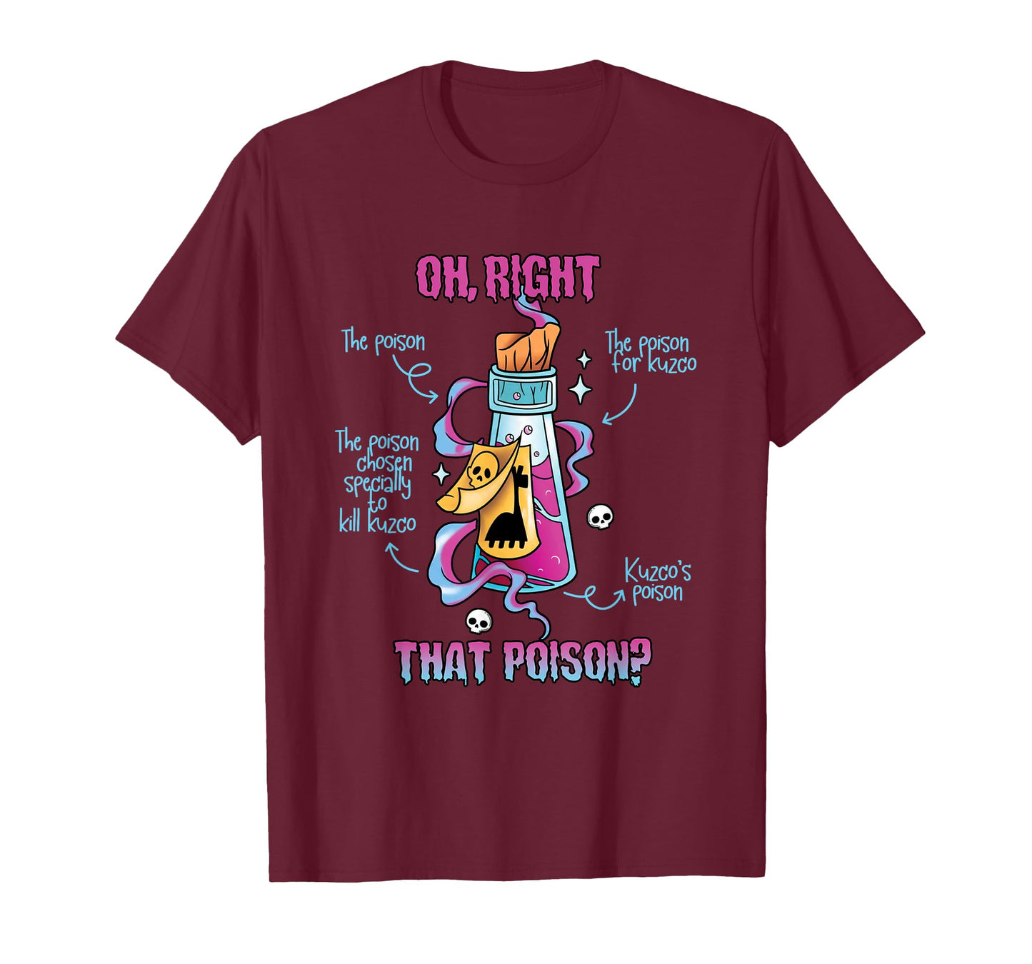 Vintage Funny Drink Me Oh Right That Poison-Llama Halloween T-Shirt