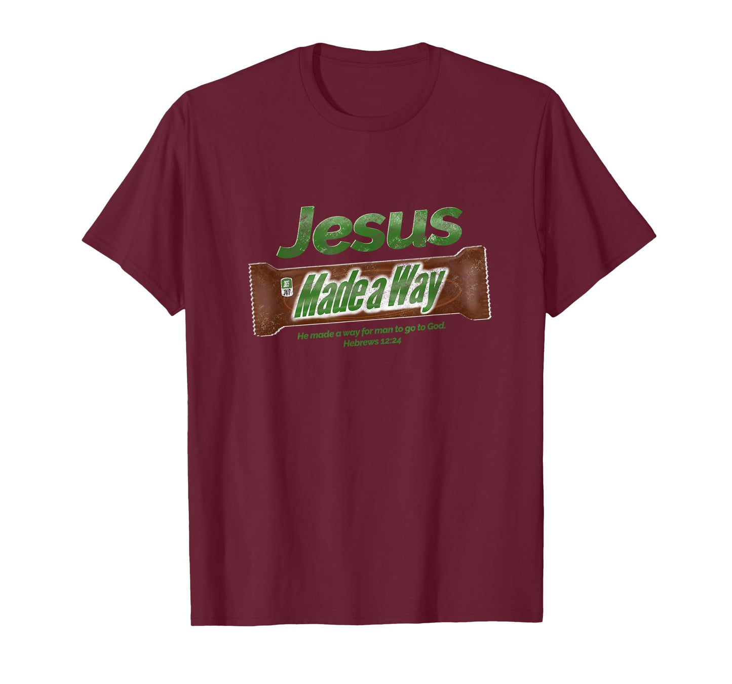 Jesus Candy Bar Christian Gift T-Shirt