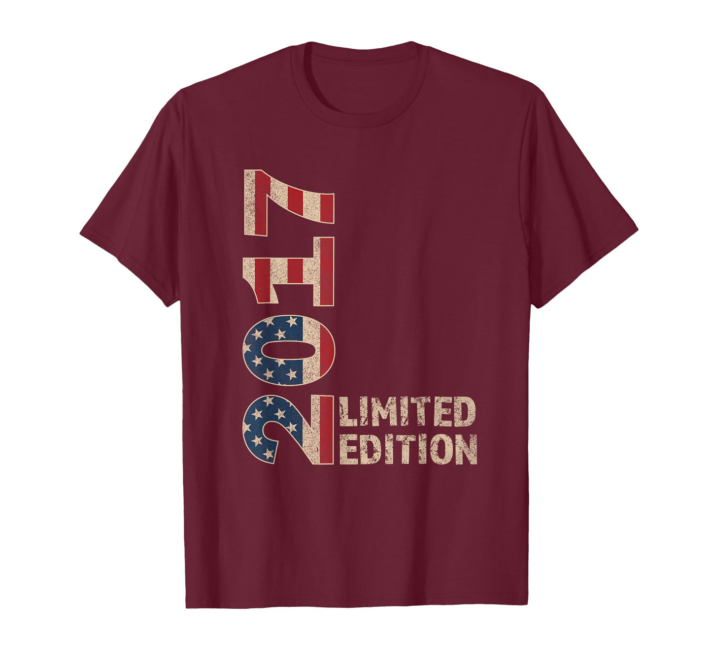 8th Birthday Gift Boy Vintage Born 2017 Turning 8 Years Old T-Shirt