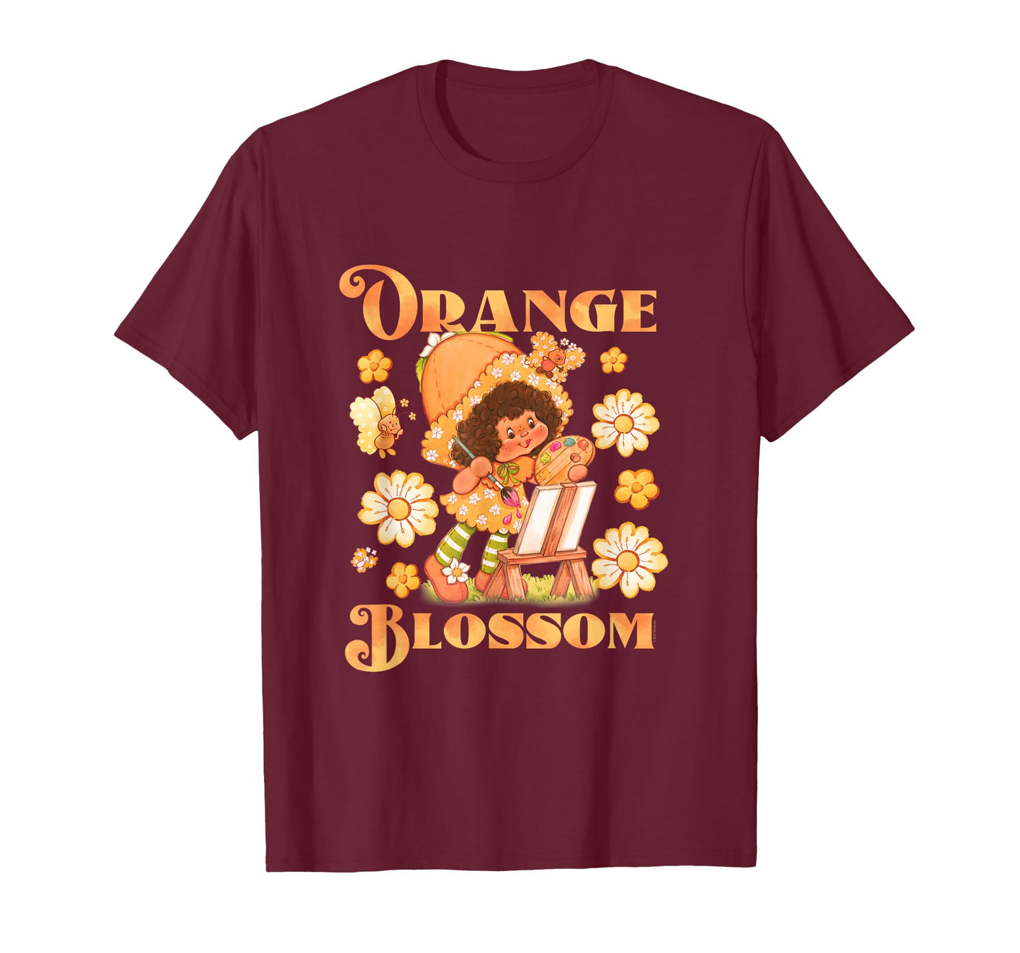Strawberry Shortcake Kawaii Orange Blossom Painter T-Shirt