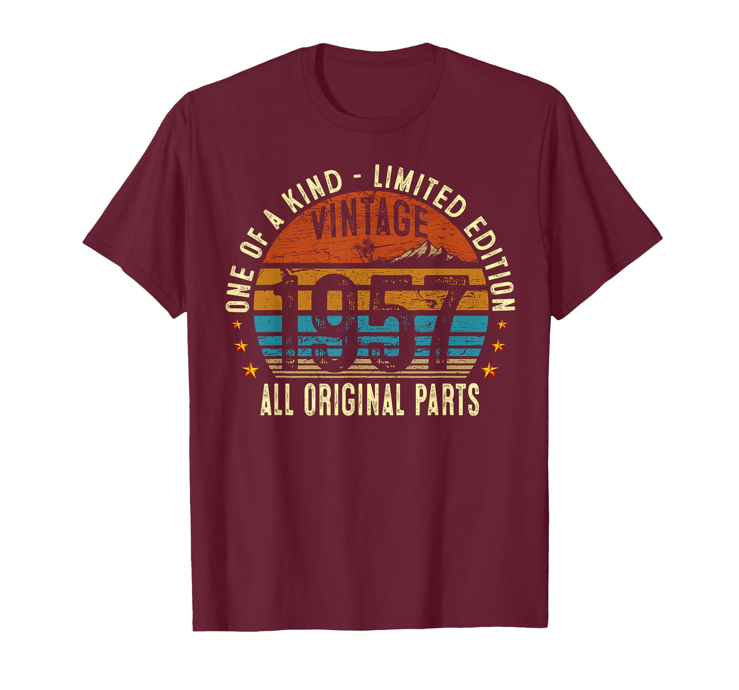 Vintage 1957 68 Years Old Men Women 68th Birthday Gifts T-Shirt