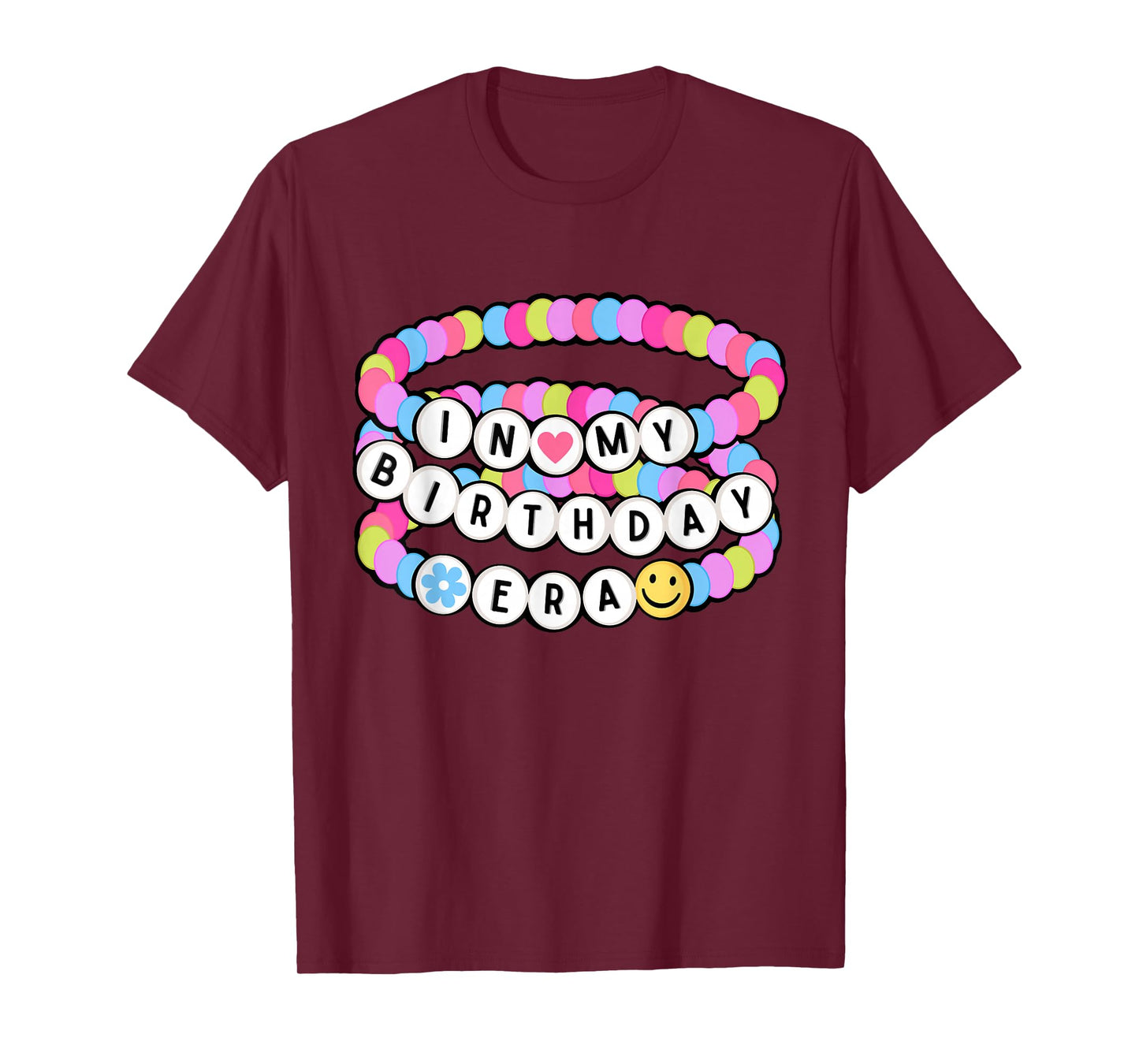 In My Birthday Era Friendship Bracelet - Birthday Girl T-Shirt