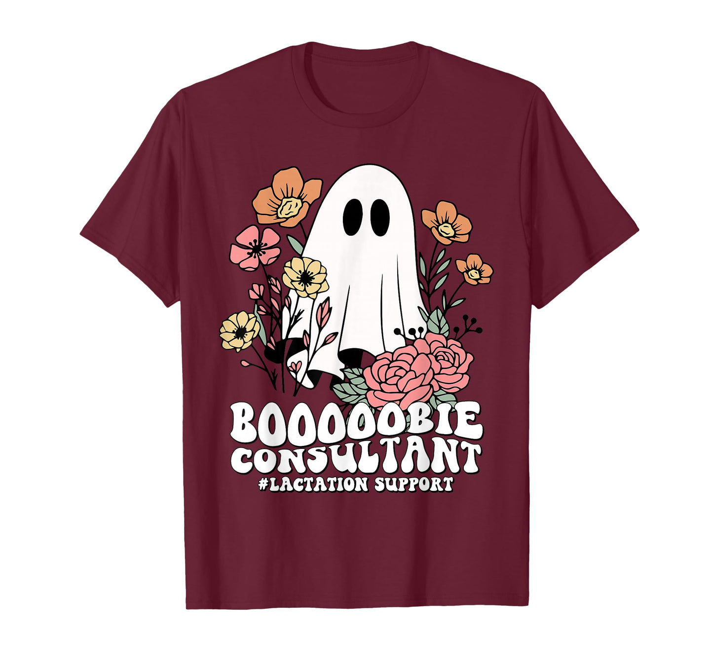 Halloween IBCLC Breastfeeding Lactation Consultant Doula T-Shirt