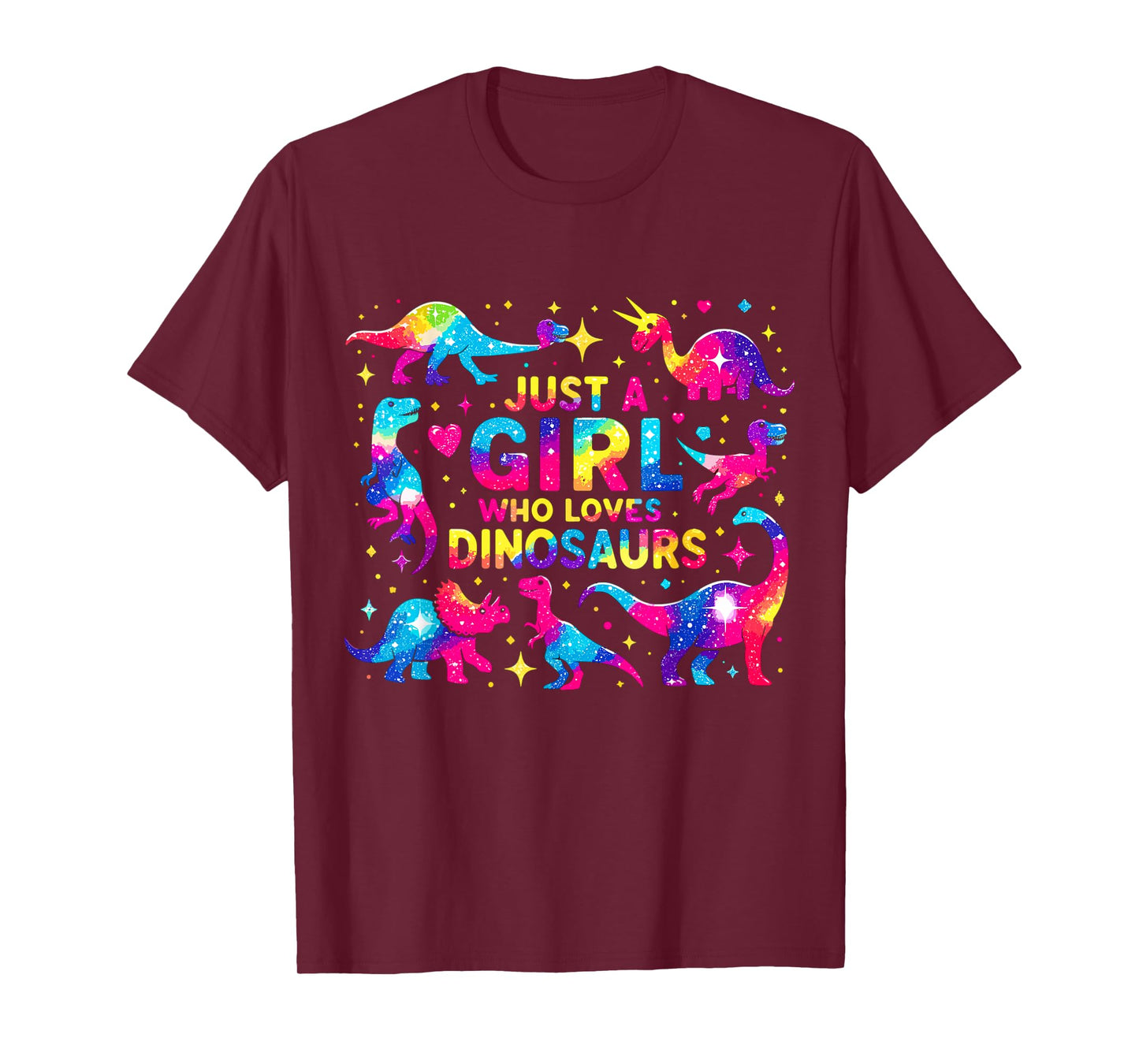 Dinosaur Just a Girl Who Loves Dinosaurs T-Shirt