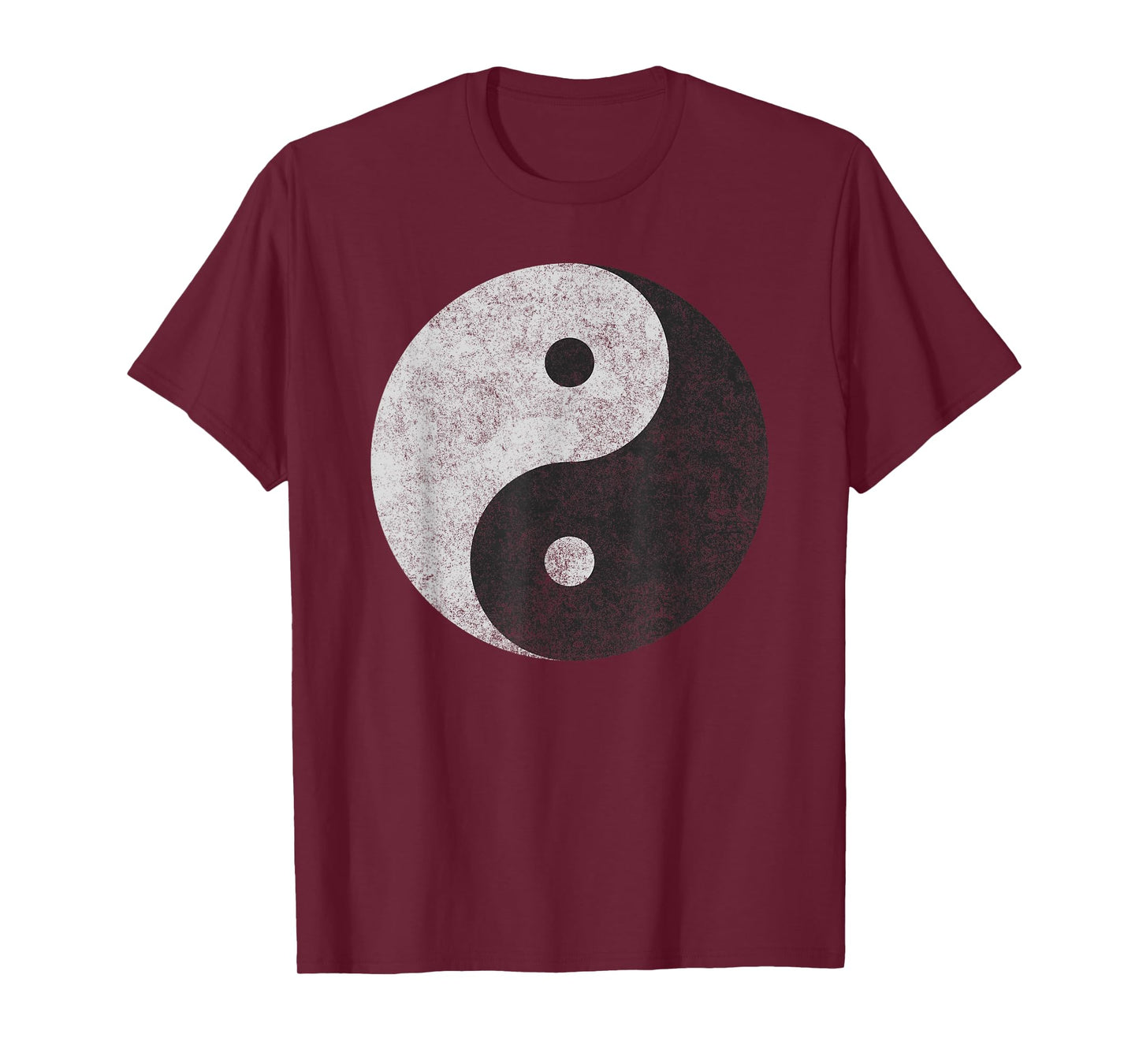 Yin Yang Symbol Tao Taijitu Yoga Peace Love (Ver. 2) T-Shirt