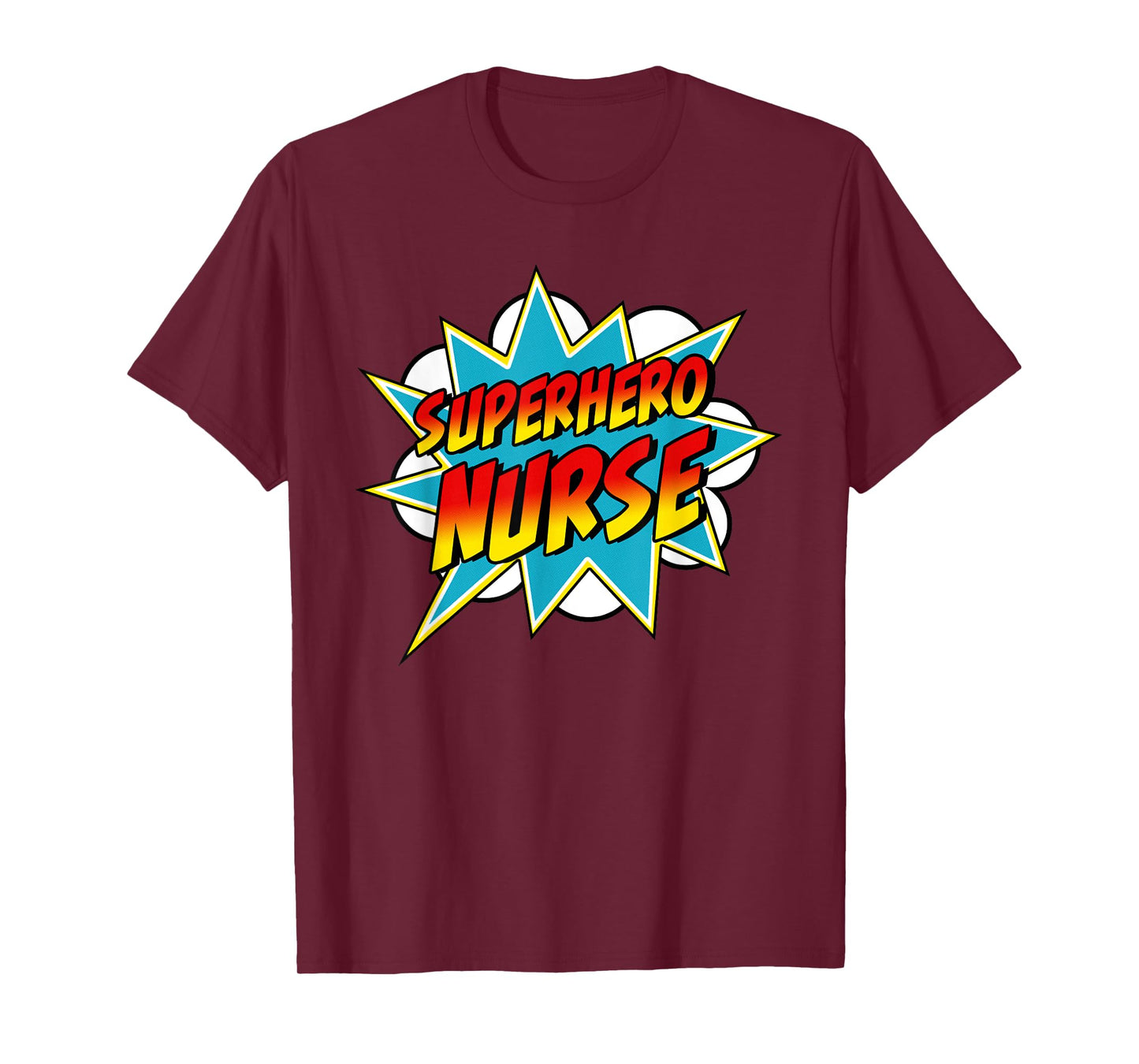 Superhero Nurse | Nurse Superpower Retro Comic T-Shirt