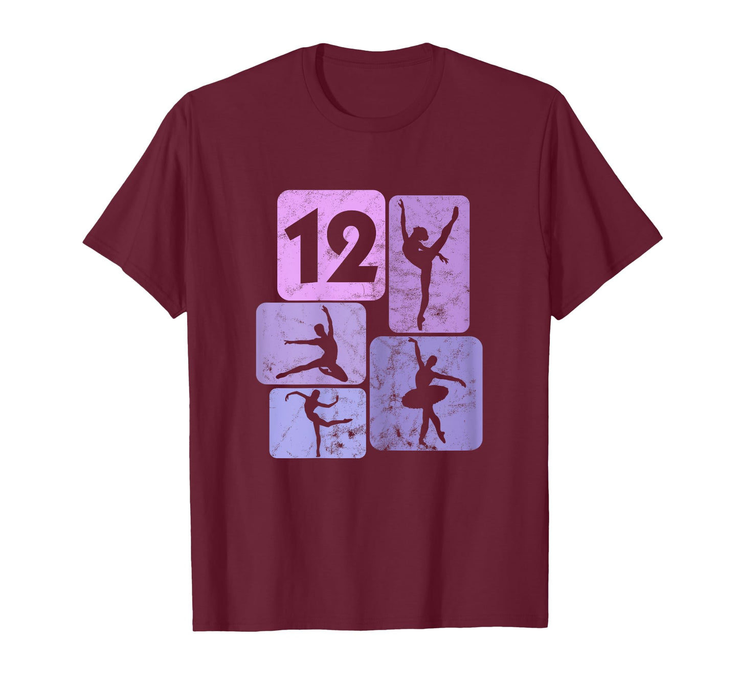 12th Birthday Dancer Ballet Ballerina 12 Years Girl T-Shirt