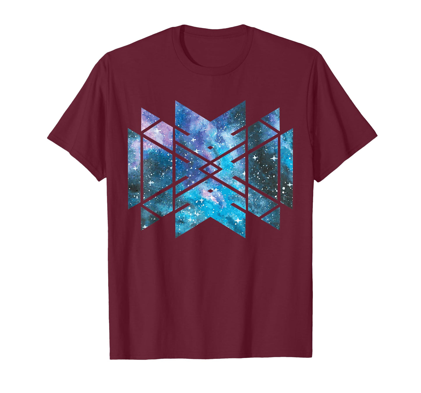 Sacred Geometry Cosmic Galaxy Universe Outer Space Gift T-Shirt