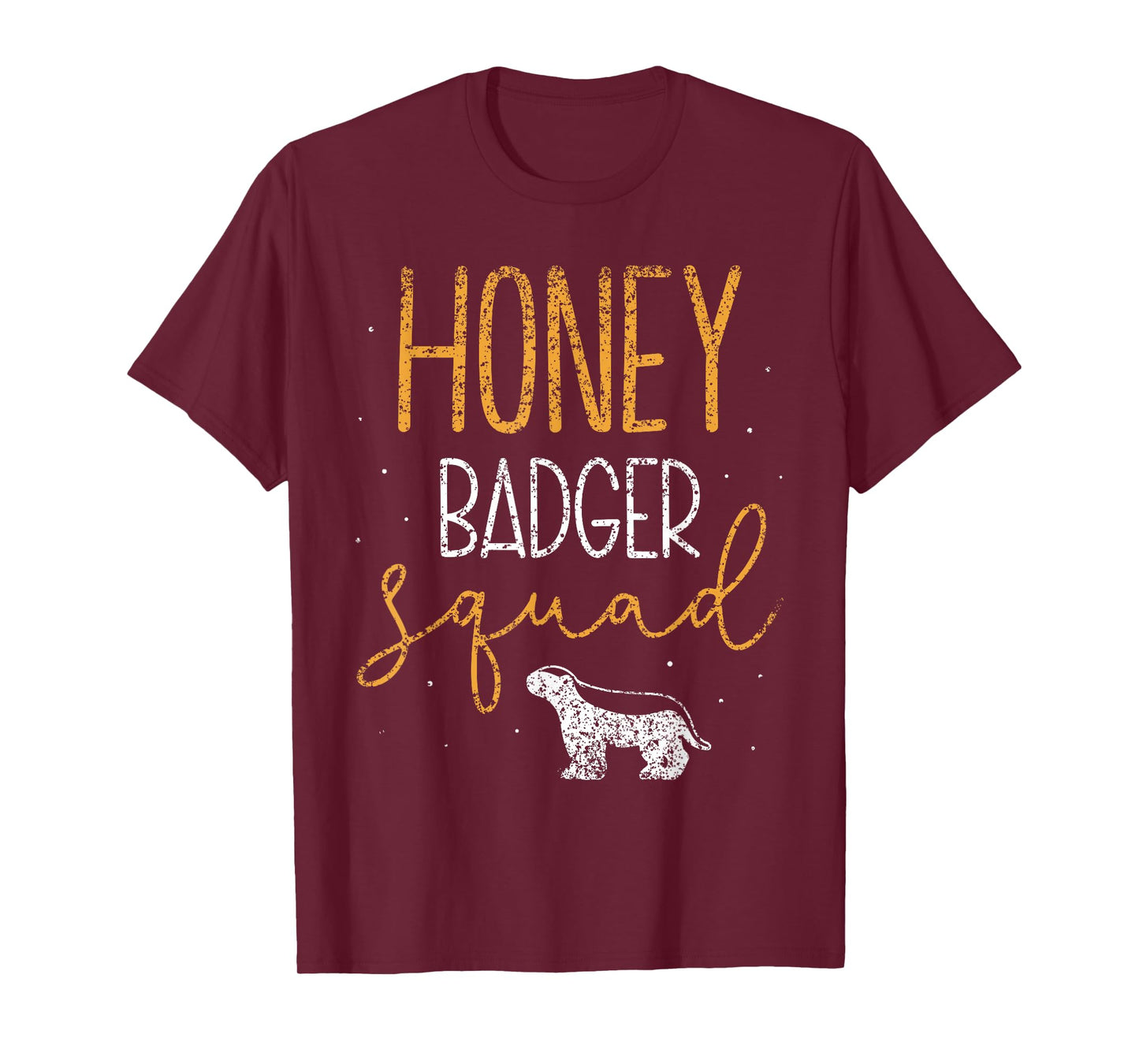 Honey Badger Squad Cute Animal Lover Honey Badger T-Shirt