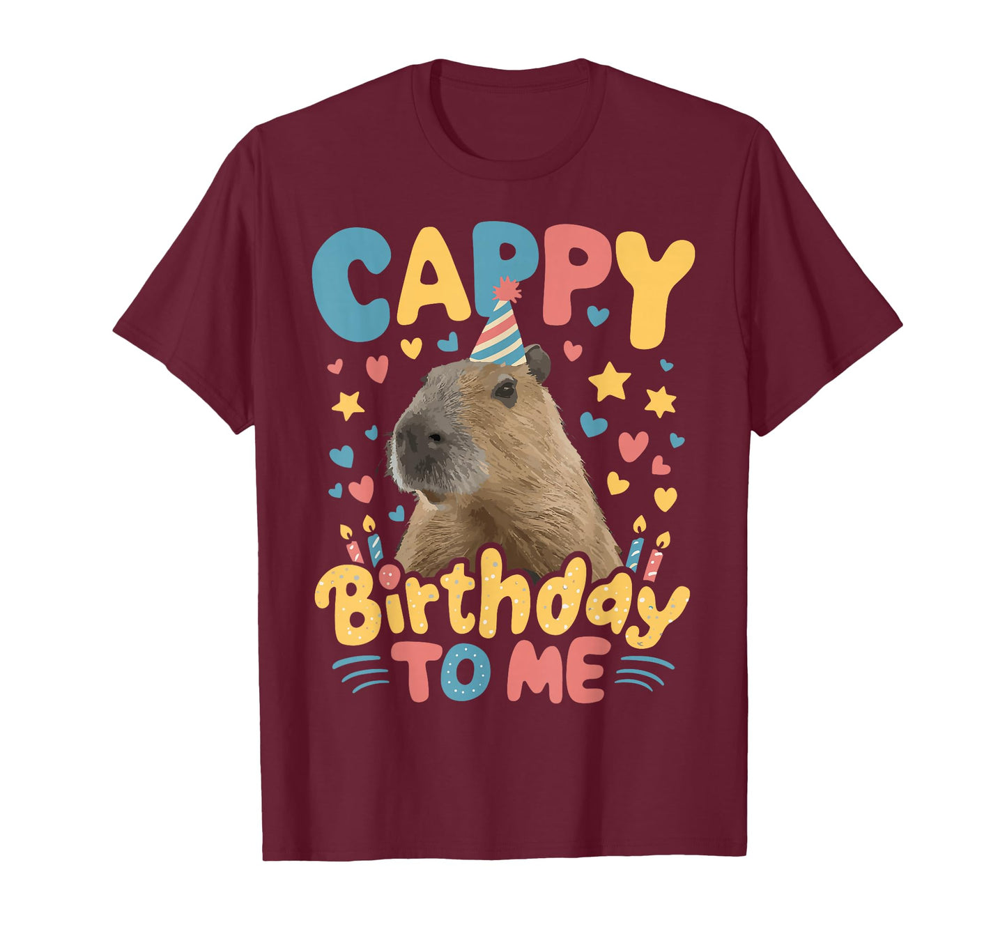 Cappy Birthday To Me Capy Birthday T-Shirt