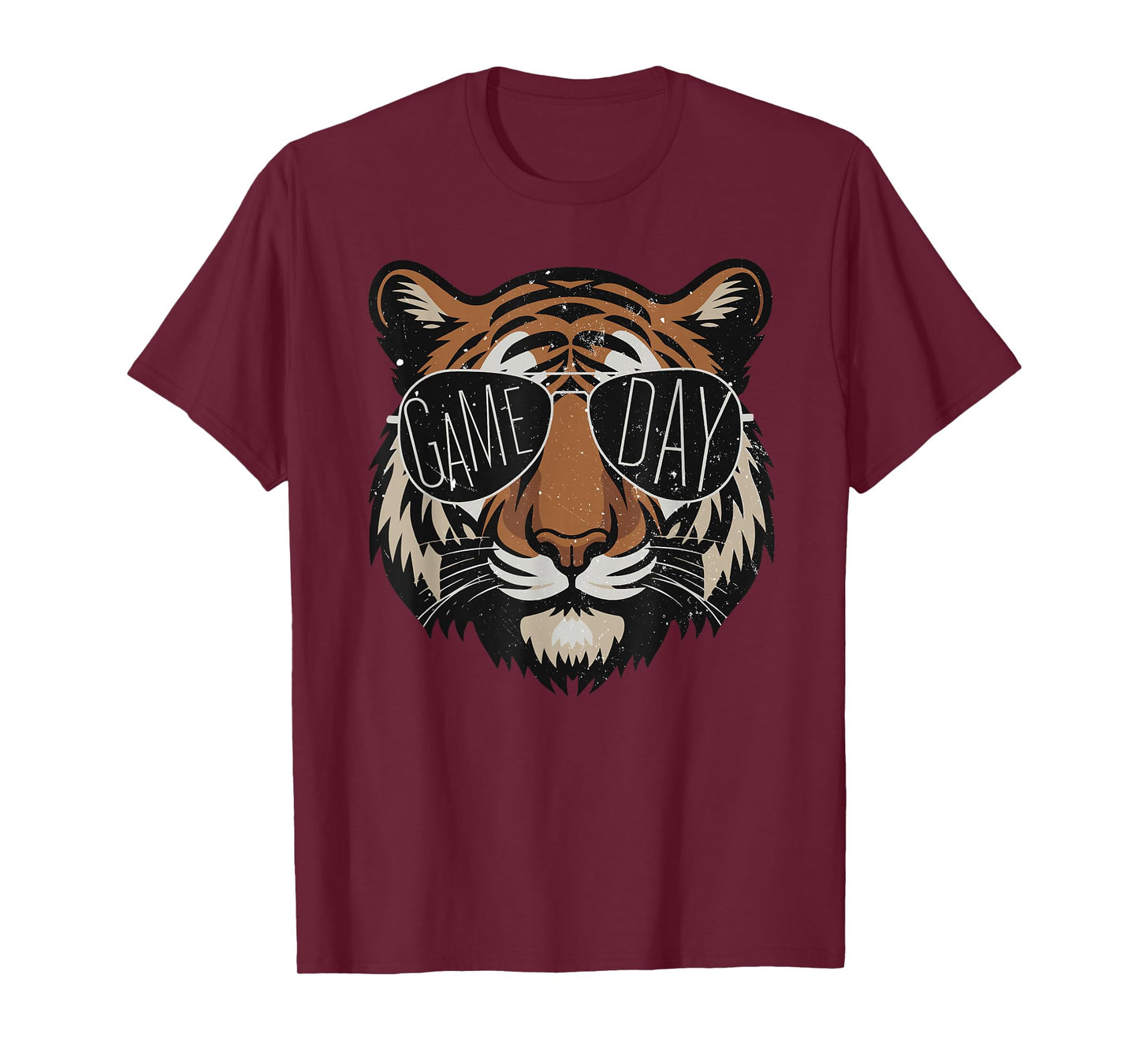Touchdown American Football Game Day Thanksgiving Tiger Cool T-Shirt