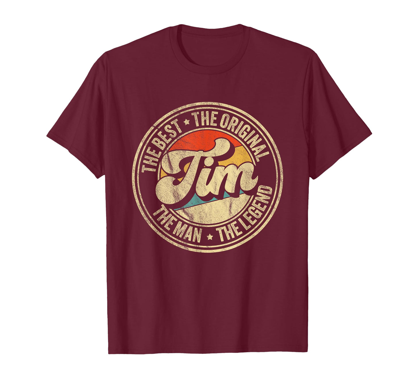 Retro Tim Name Saying For Men Funny Tim T-Shirt