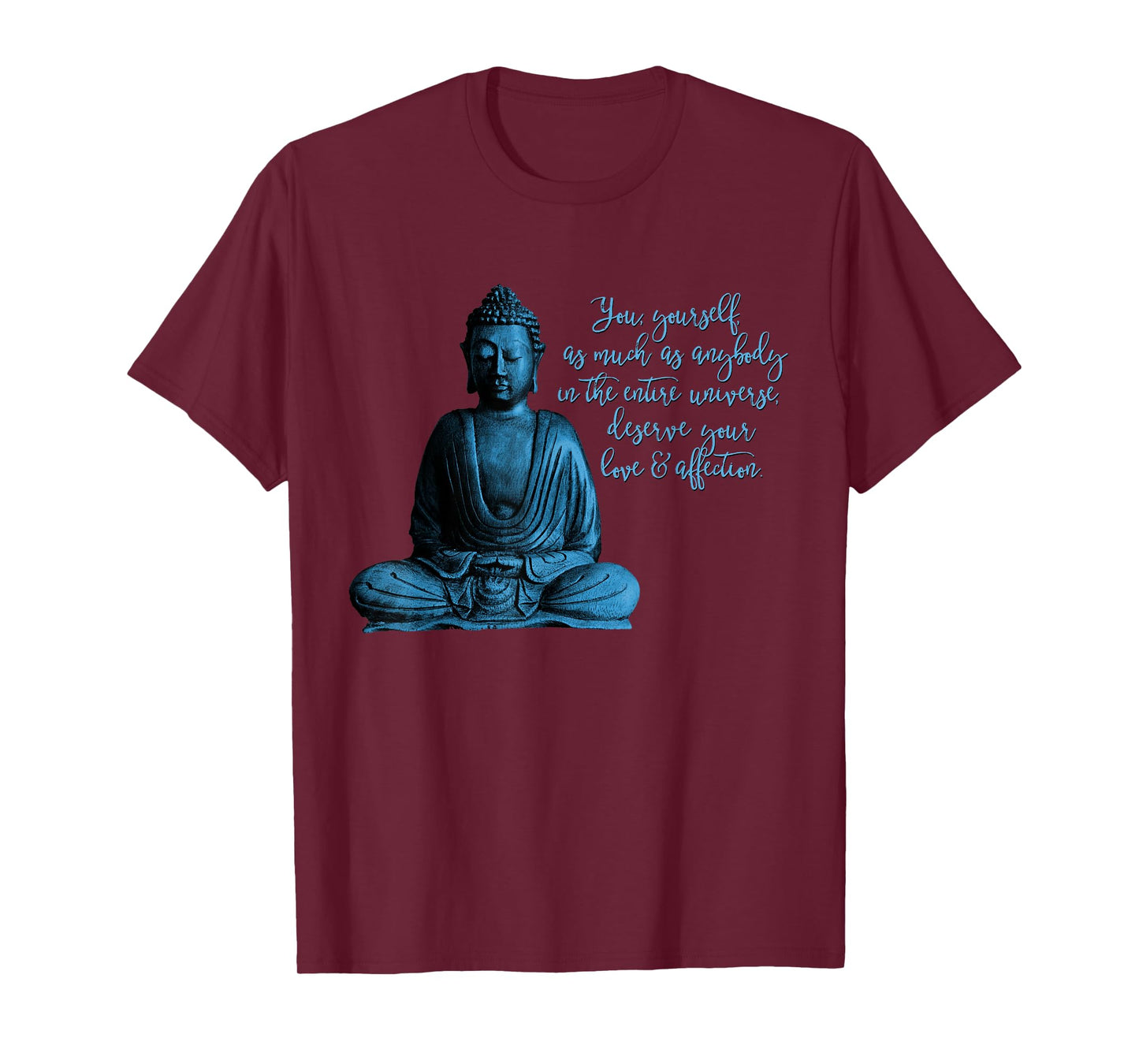 Buddha Quote for mindfulness, meditation and peace T-Shirt