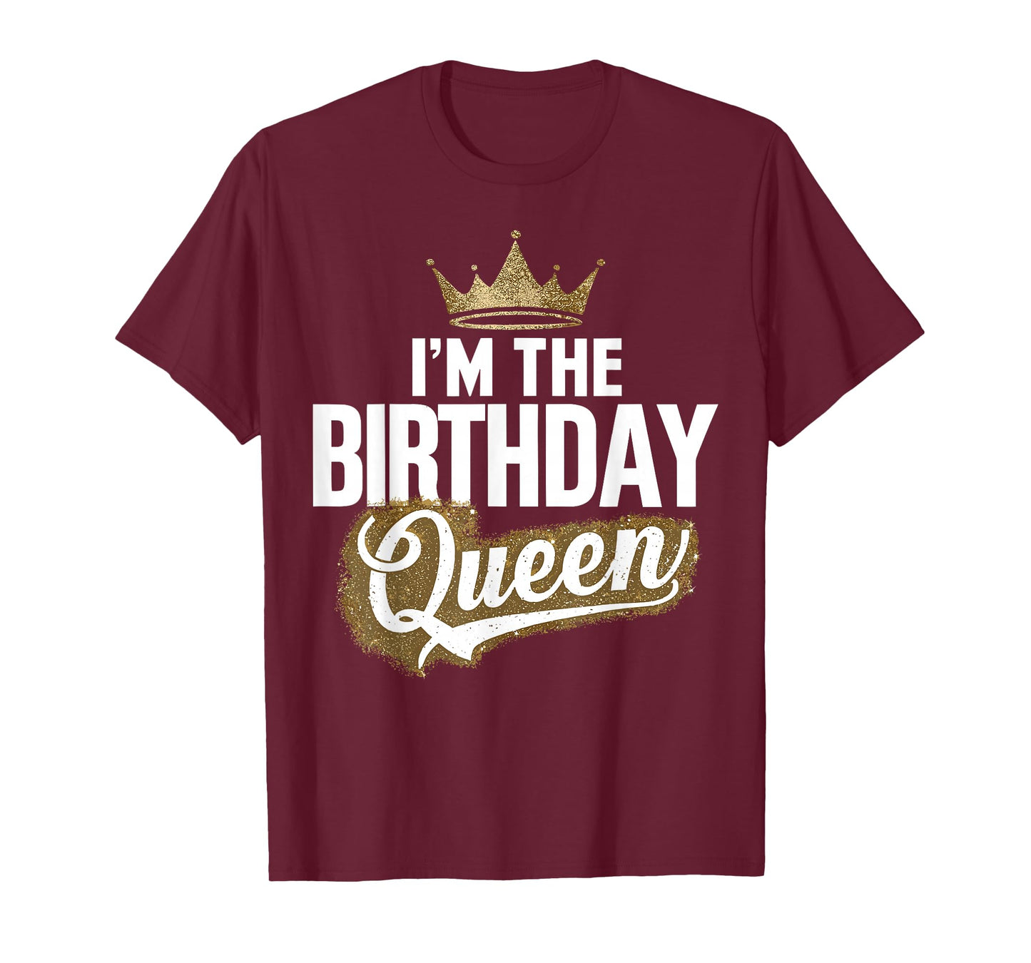 I'm The Birthday Queen Couples Matching Birthday Party T-Shirt