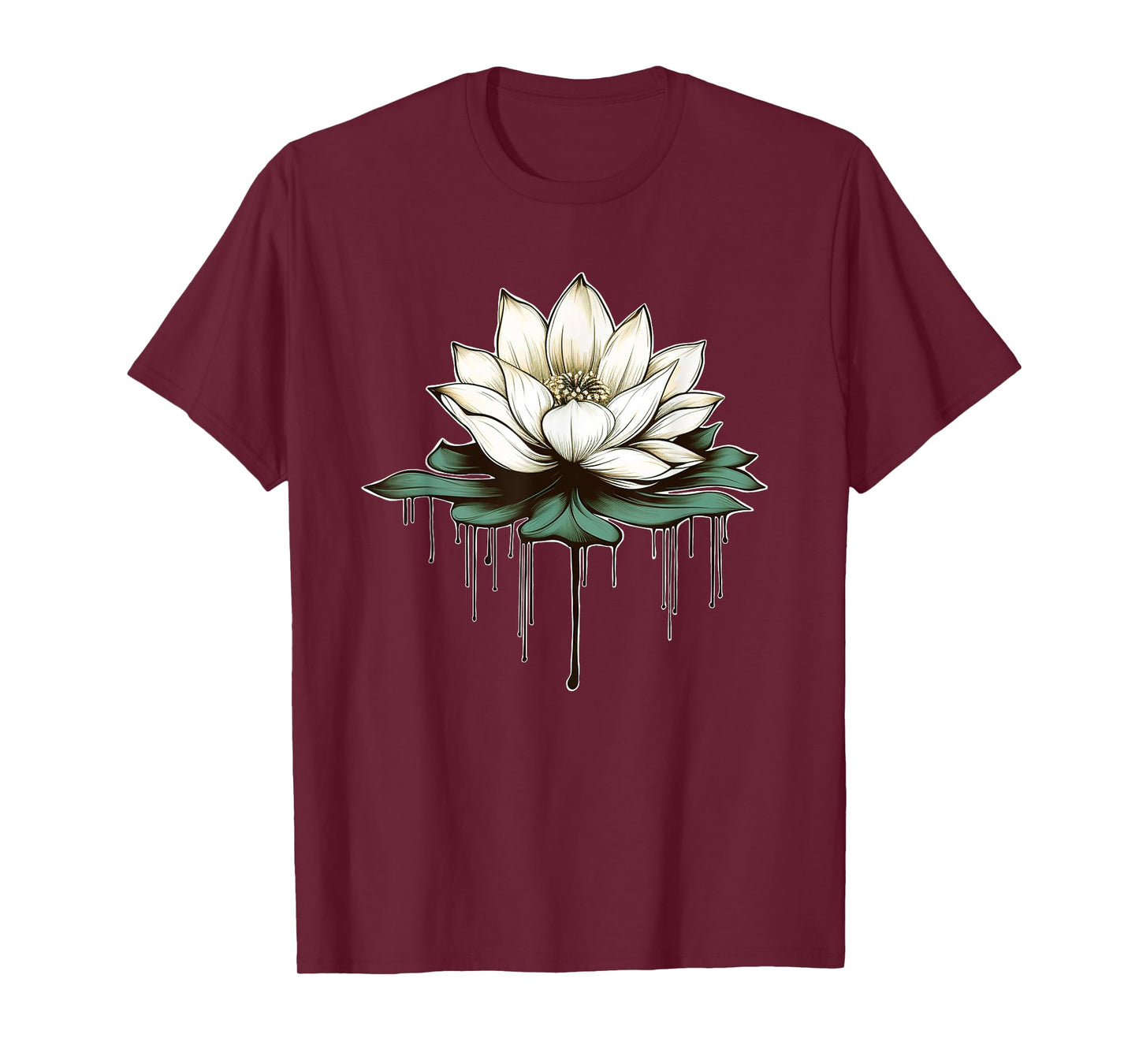 Yoga Botanical Lotus Spiritual T-Shirt