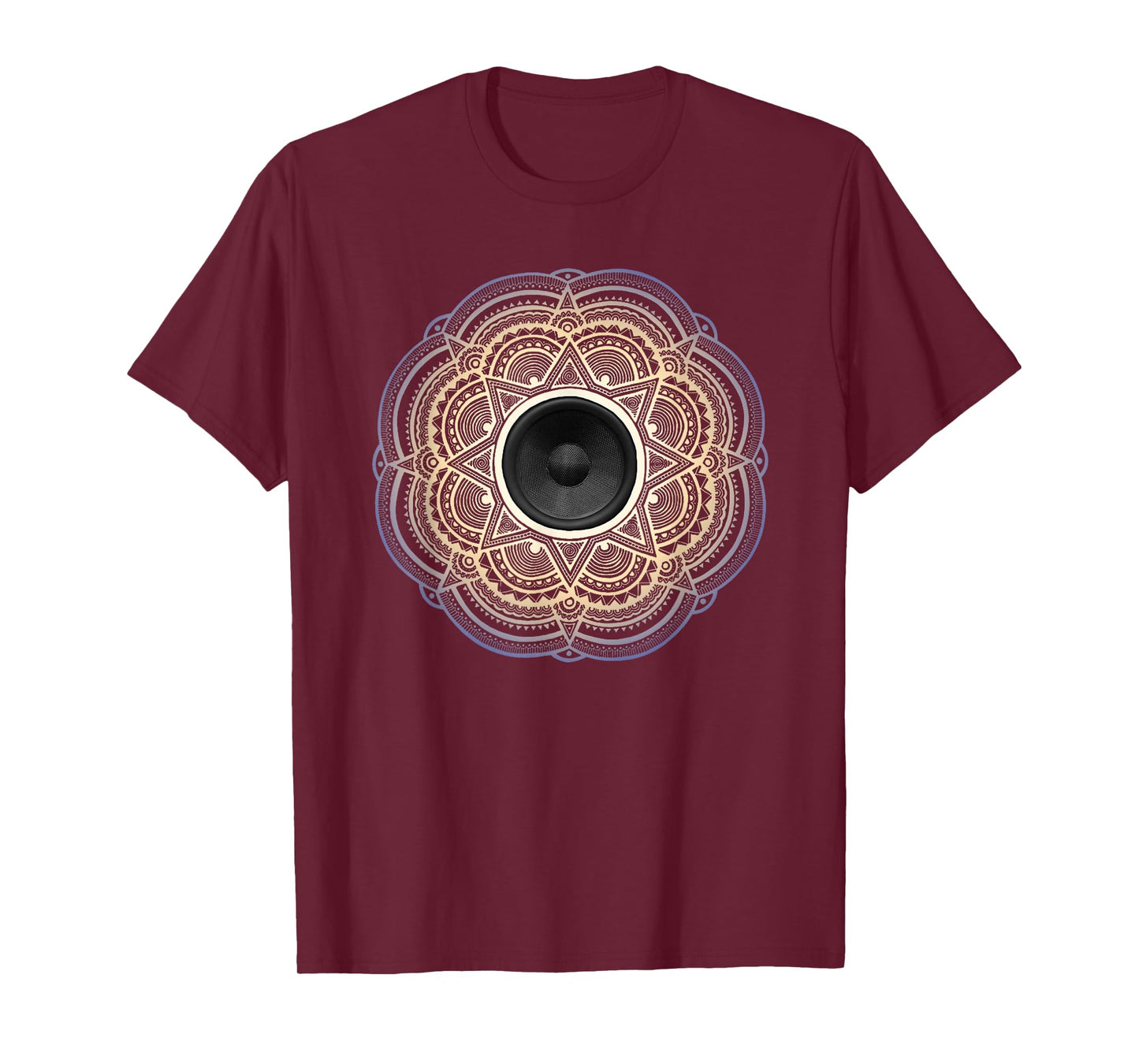 Subwoofer Mandala - Music T-Shirt