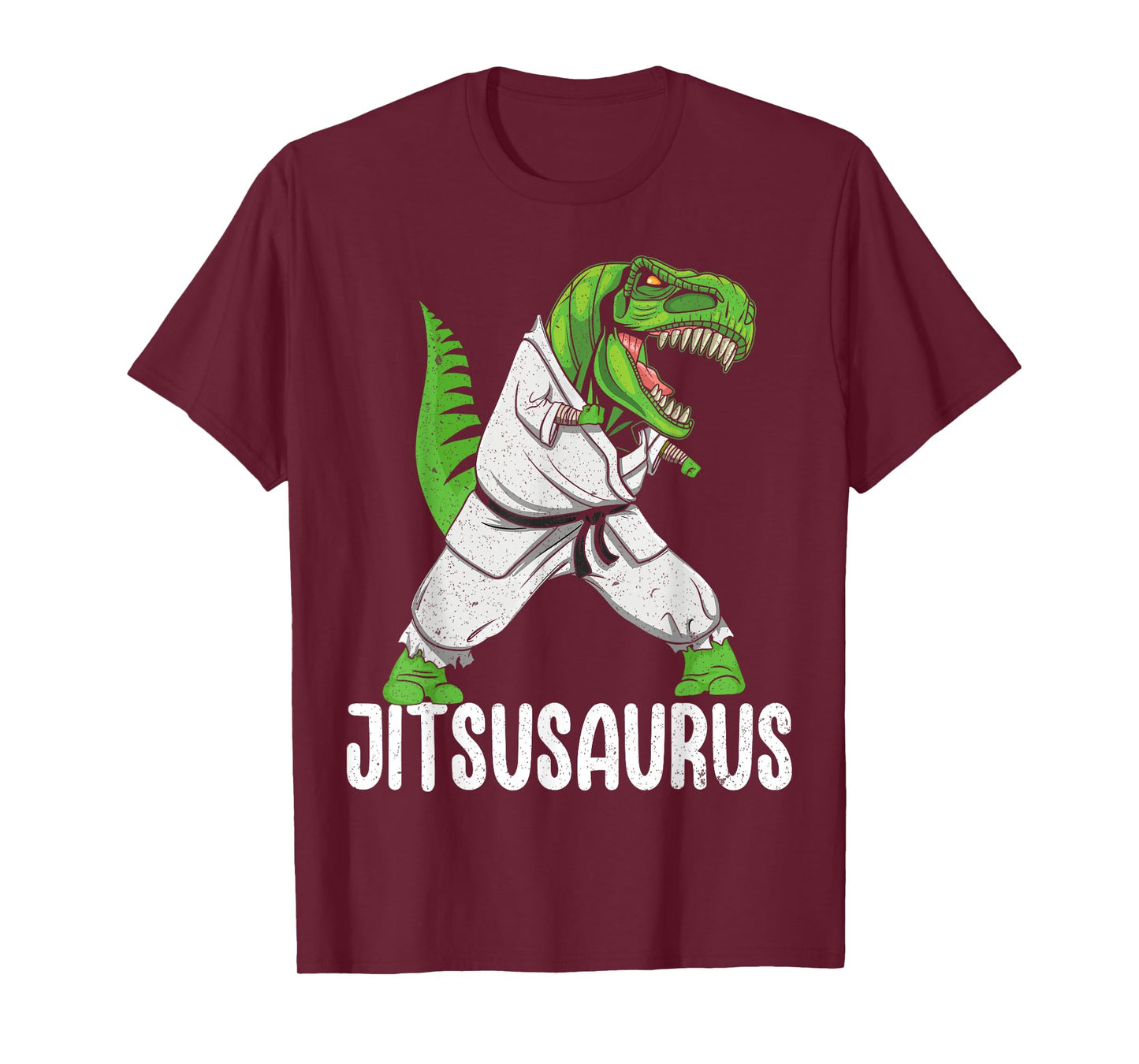 Jitsusaurus Funny Jiu-Jitsu Brazillian Ju Jitsu Bjj Boys Kid T-Shirt