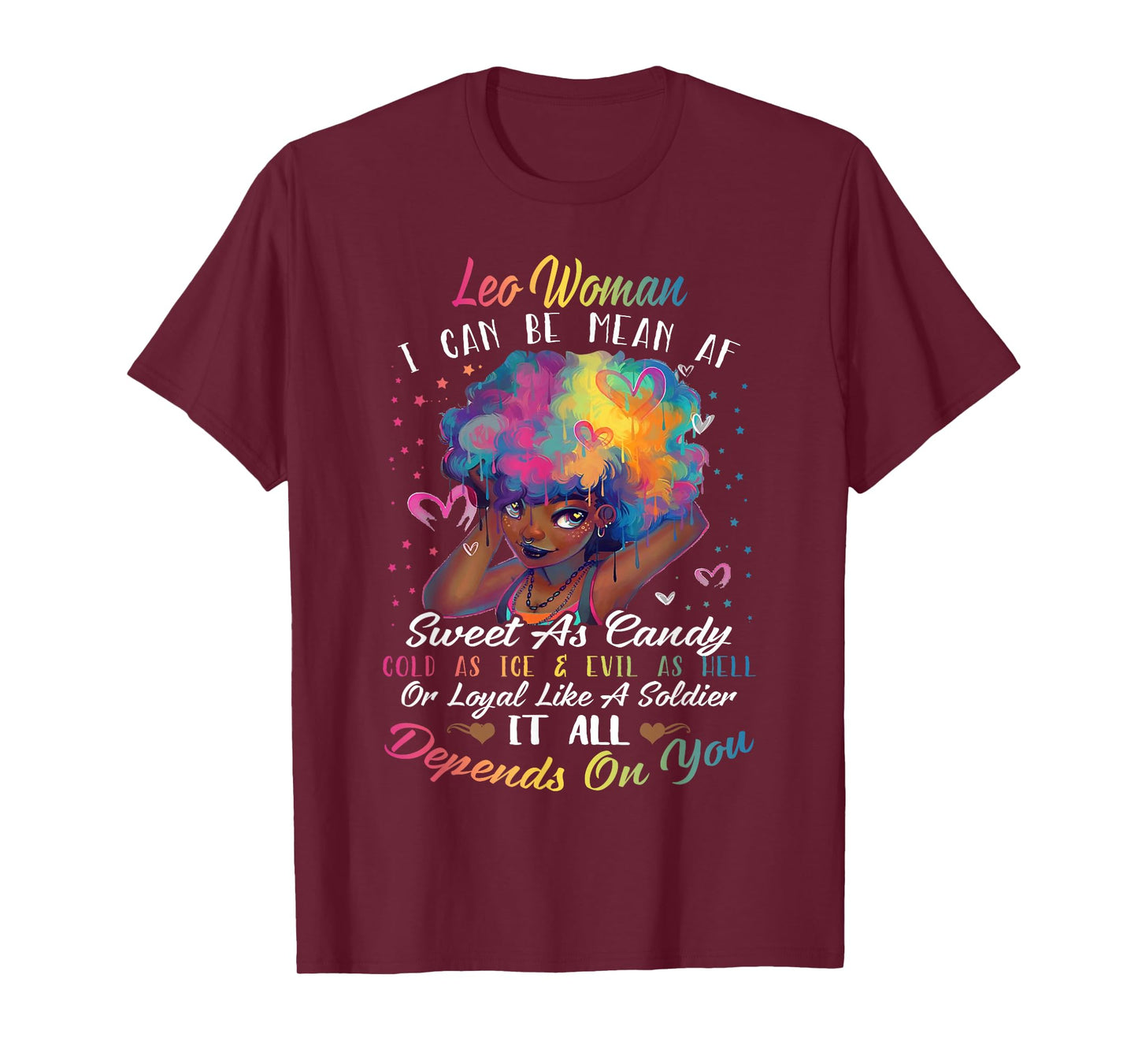 Leo woman T Shirt I'm A Leo Girl Shirt For Women T-Shirt