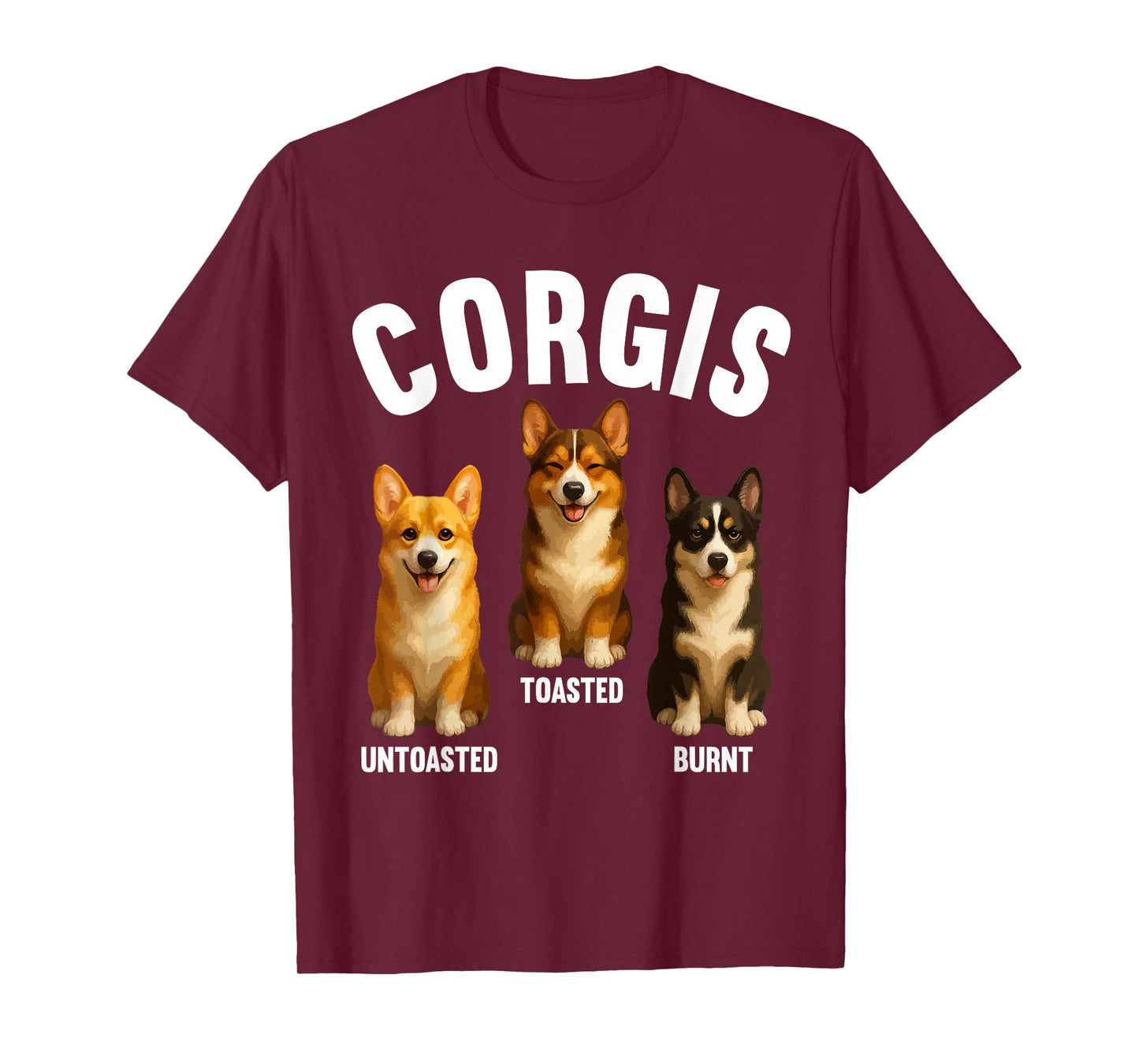 Funny Corgi Design for Men Women Kids Pet Dog Corgi Lovers T-Shirt