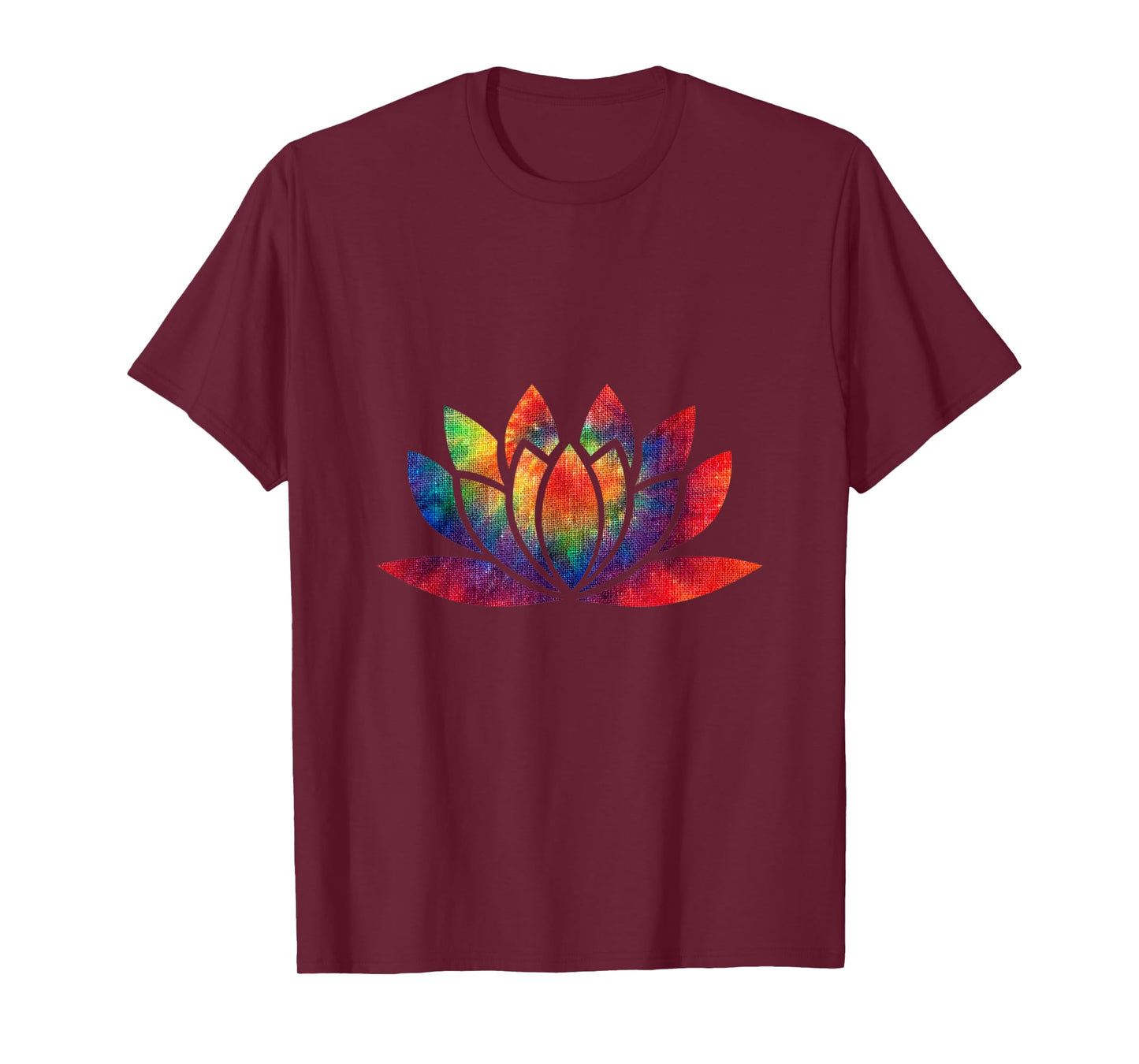 Tie Dye Lotus Flower Tie Dyed Spiritual Groovy Hamsa T Shirt T-Shirt