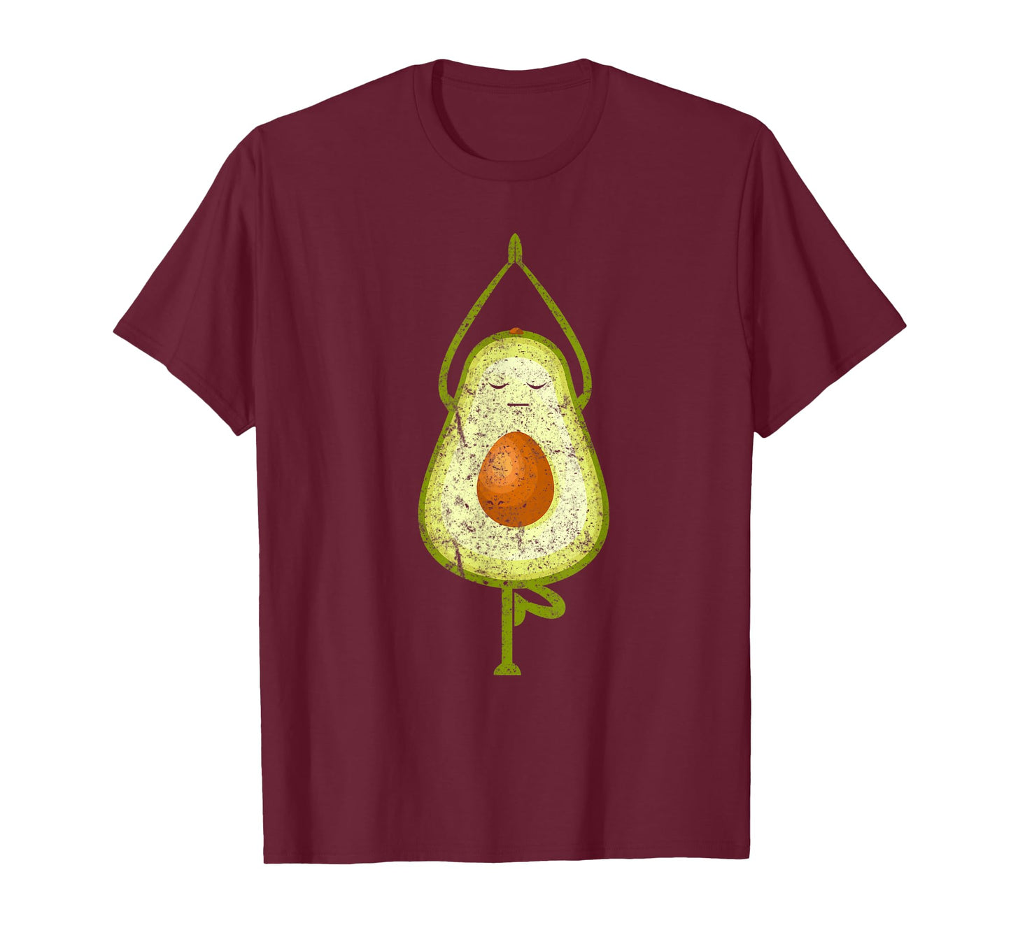 Yoga Avocado Funny Vegan Yoga Master Cute Avocado Lovers T-Shirt