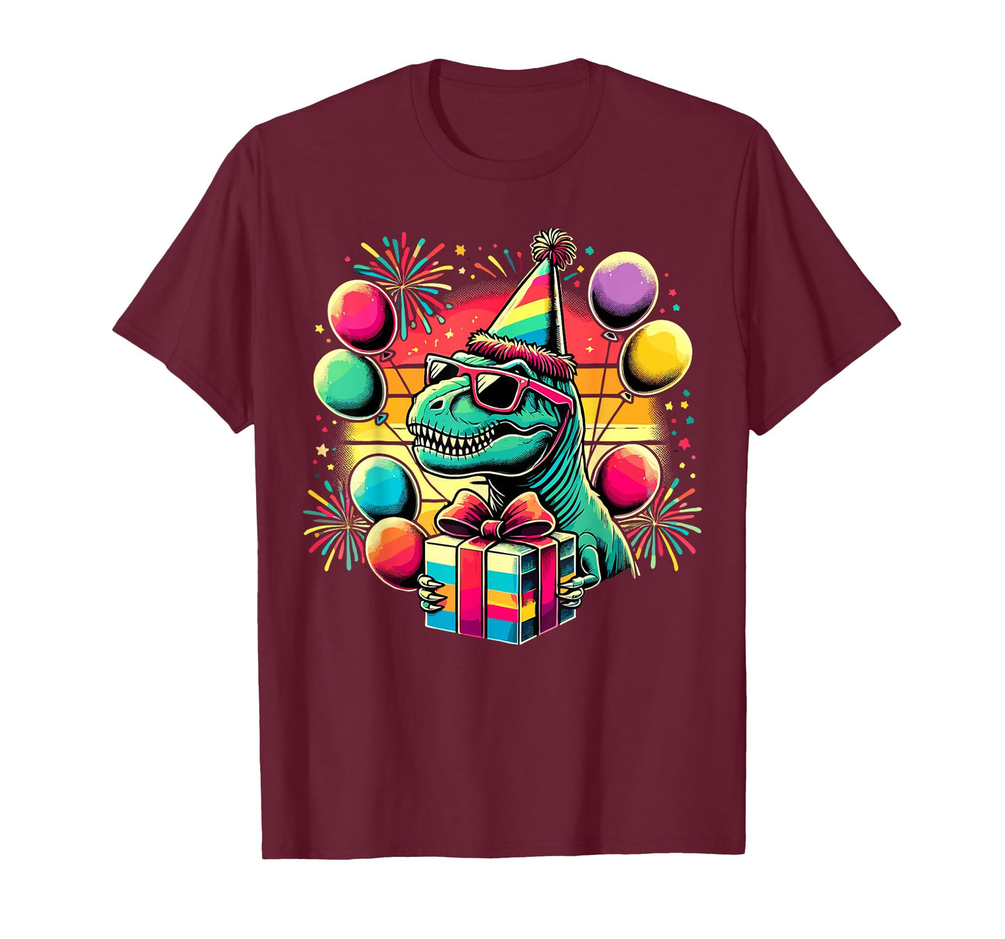 Dinosaur Birthday Party T-Rex Dinosaur T-Shirt
