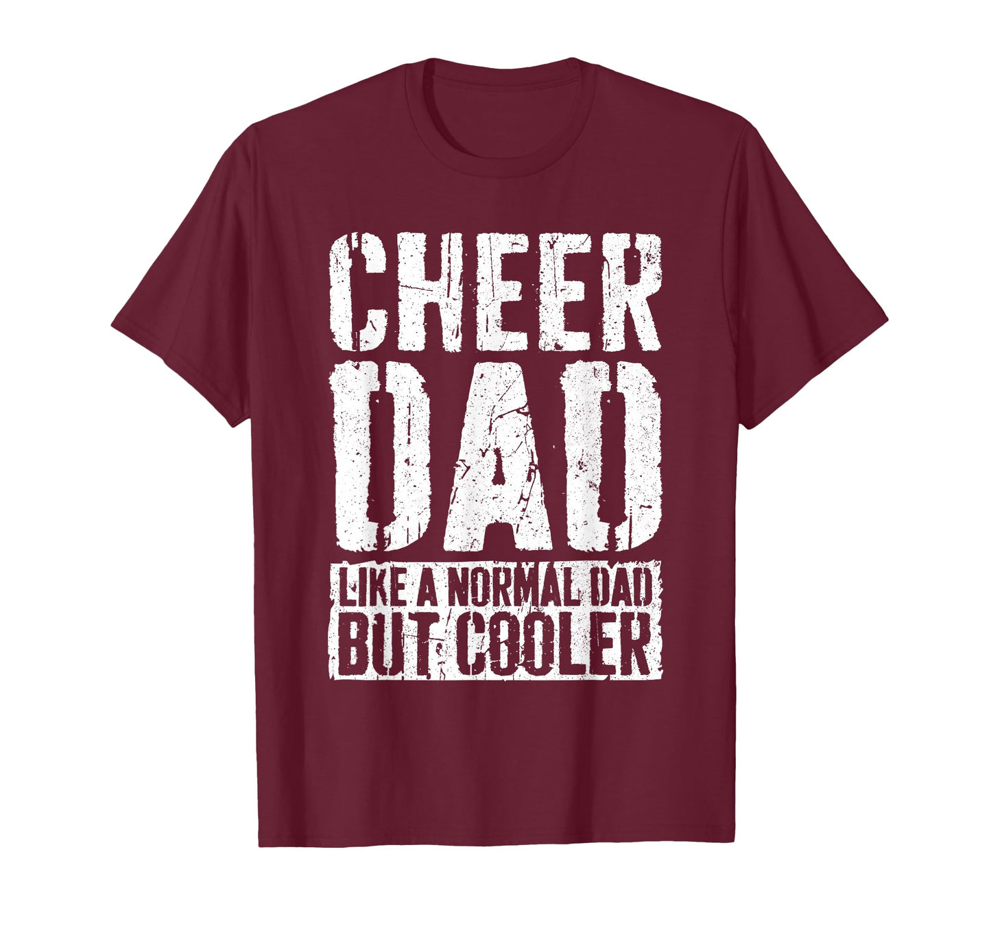 Cheer Dad Shirt Men Fathers Day Cheer Dad T-Shirt