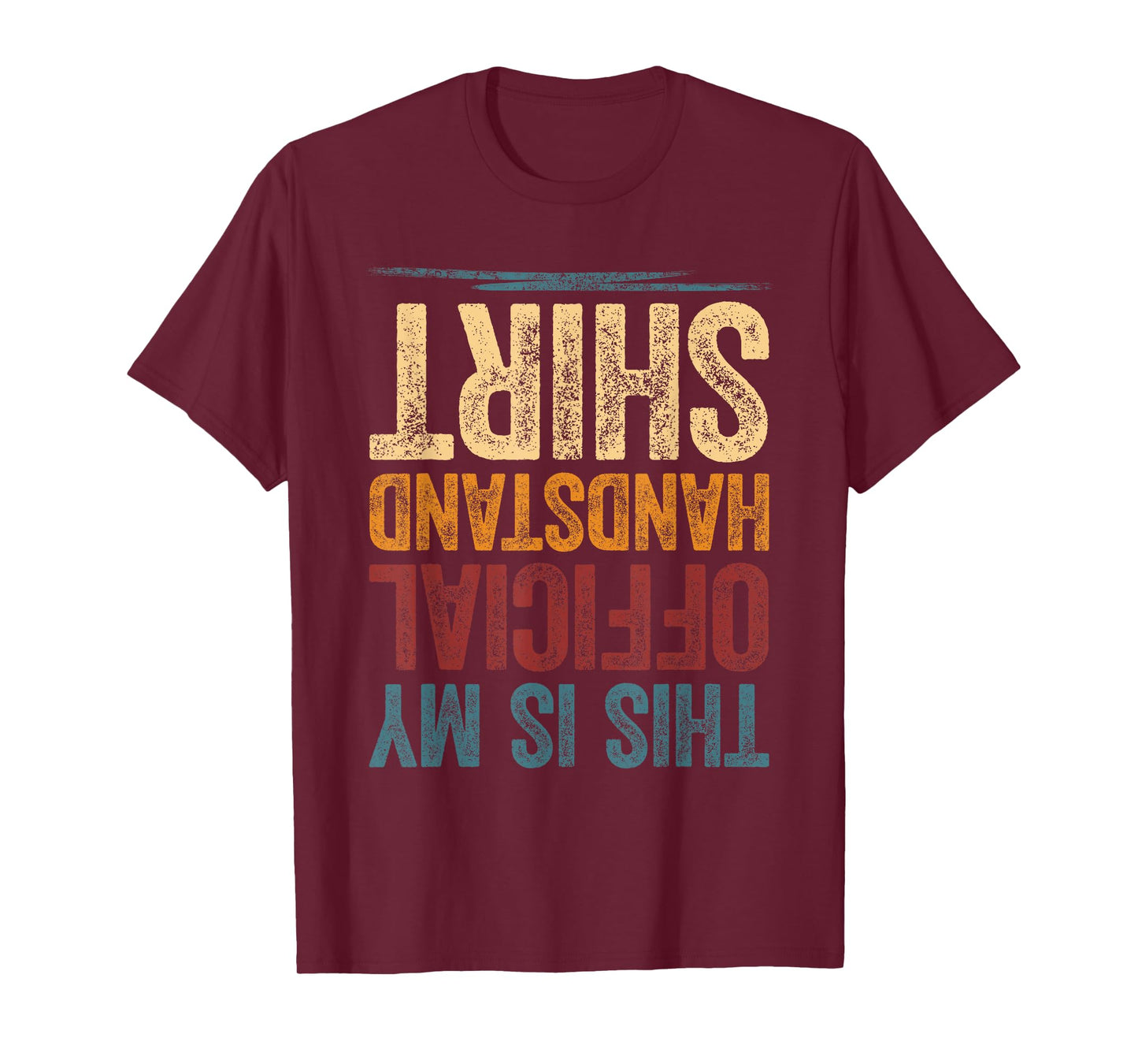 This Is My Official Handstand Shirt Boys Girls Handstand T-Shirt