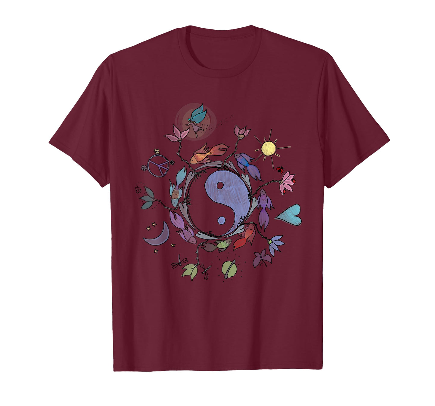 Ying Yang Shirt, Tai Chi T Shirt Design T-Shirt
