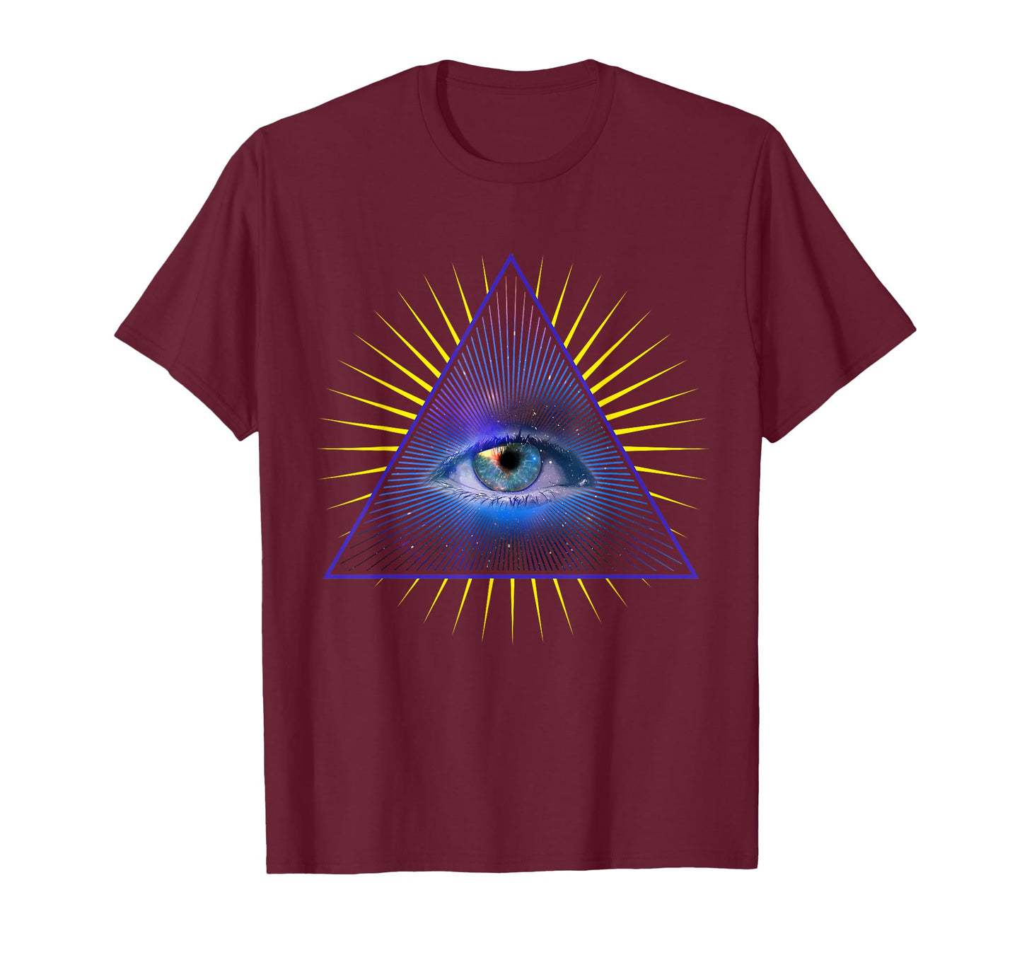 All Seeing Eye Shirt Psychic Meditation Illuminati T Shirt T-Shirt