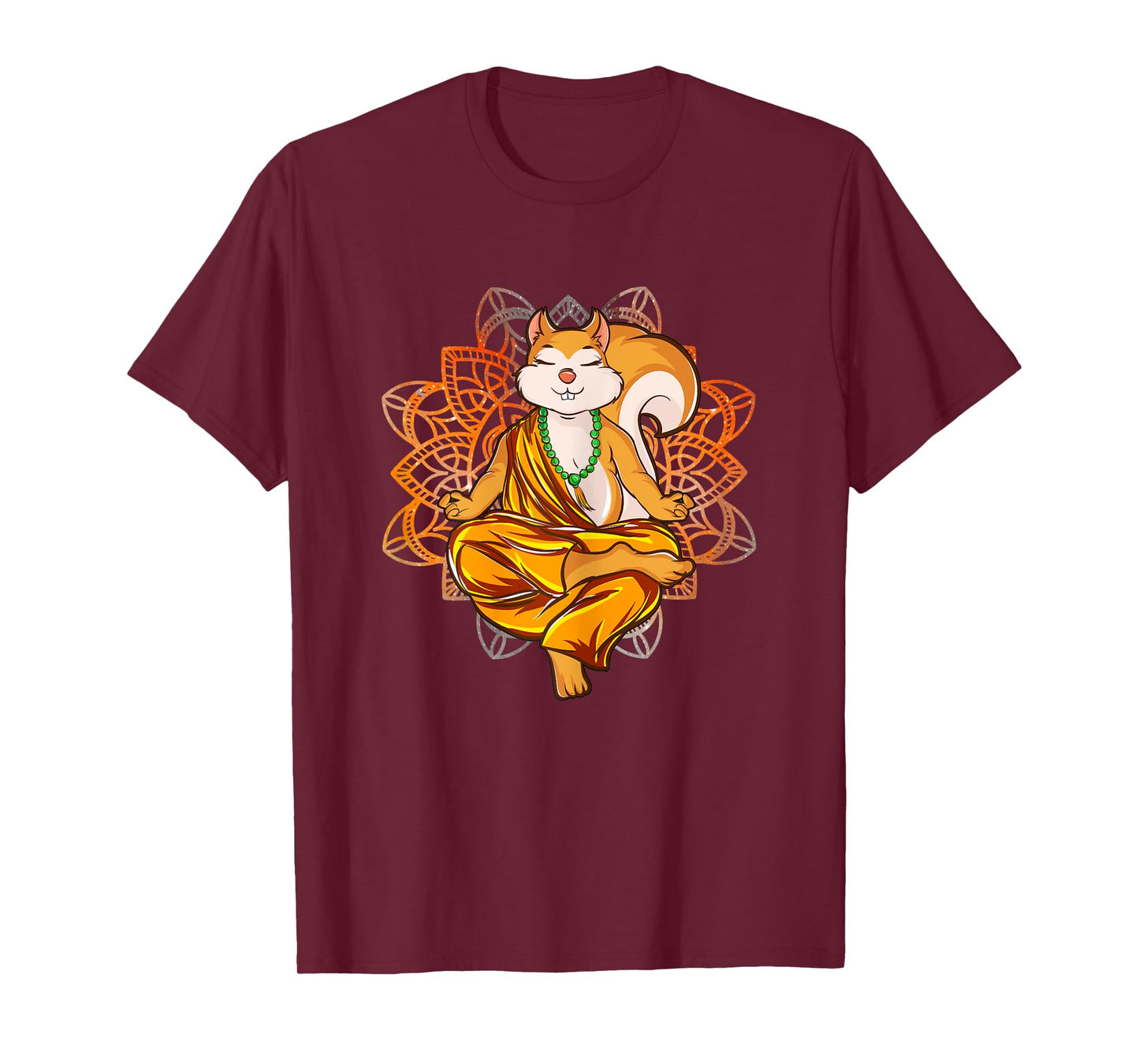 Squirrel Yoga Meditation T-Shirt