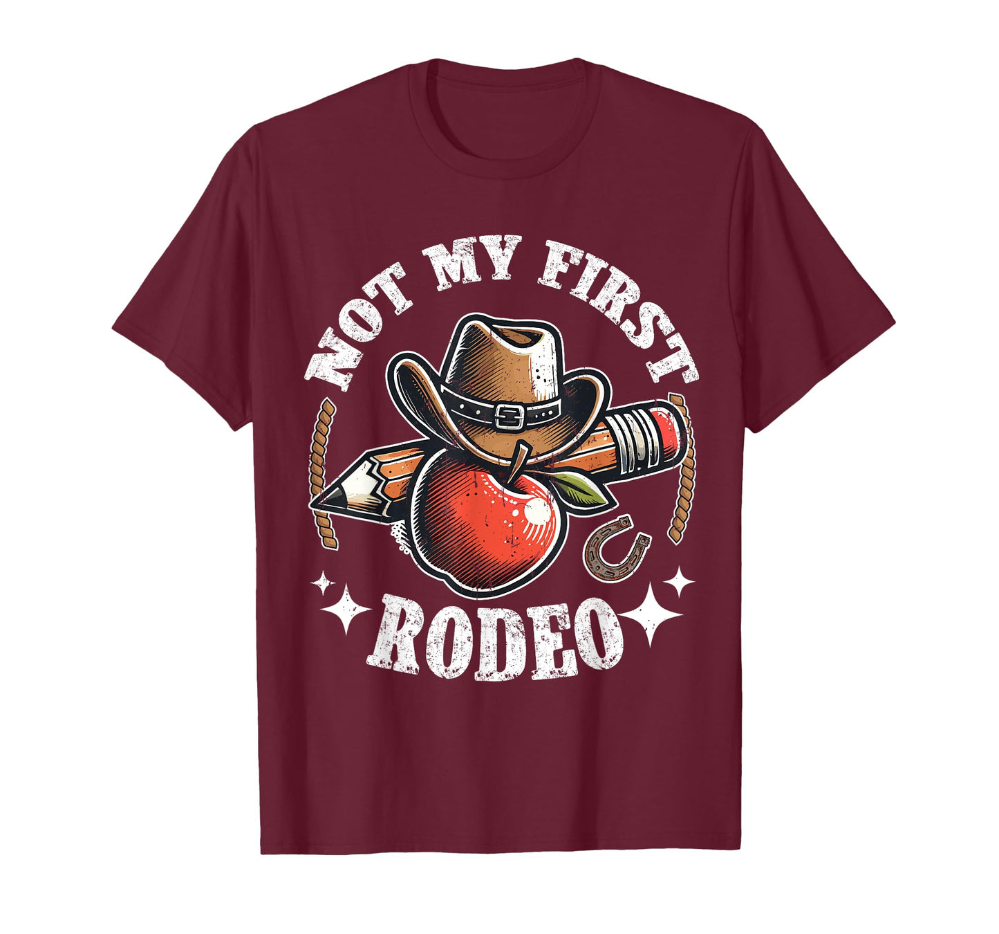 Not My First Rodeo Back to School Teacher T-Shirt