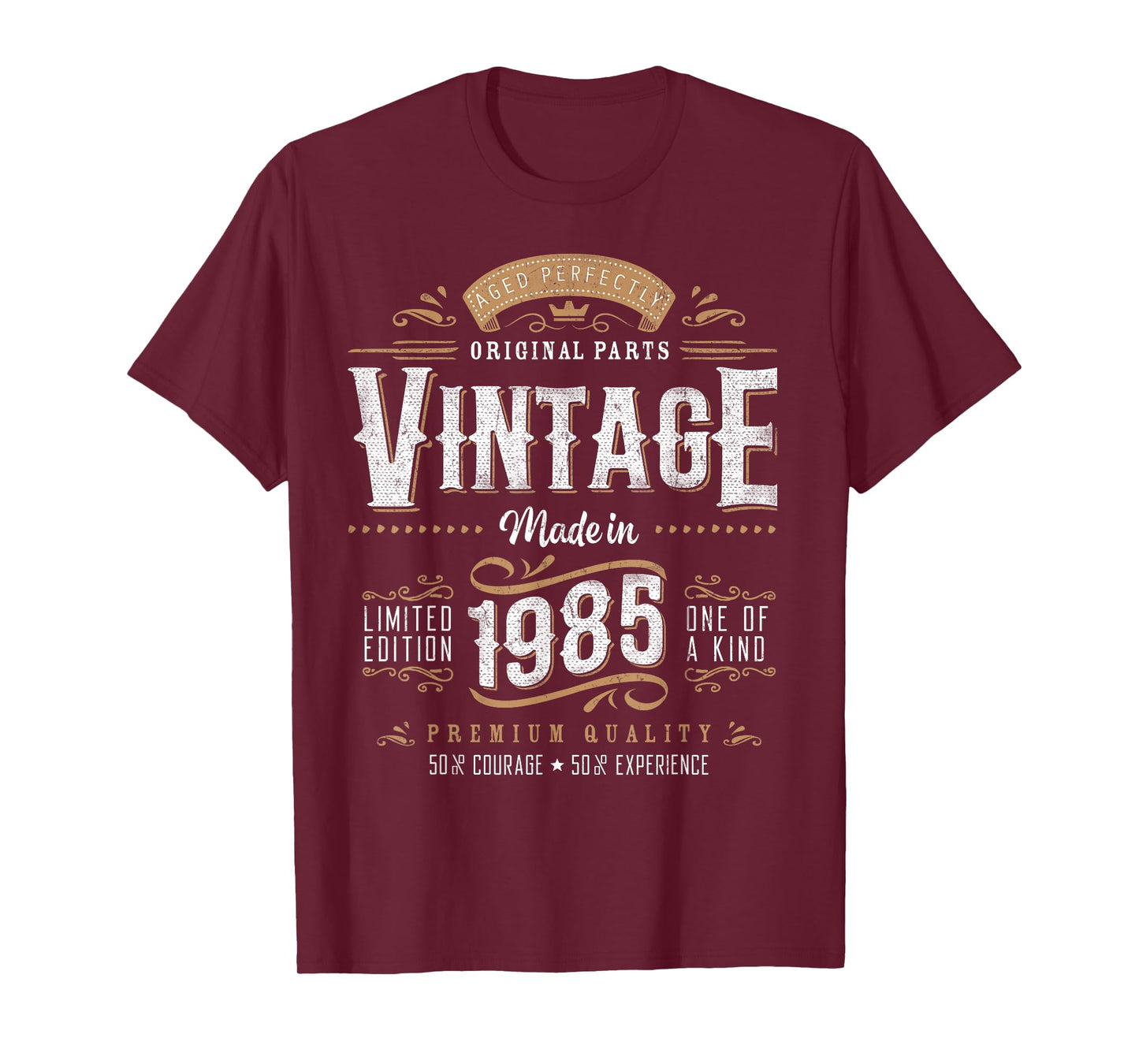 Vintage 1985 40th Birthday Gifts Women Men 40 Year Old T-Shirt