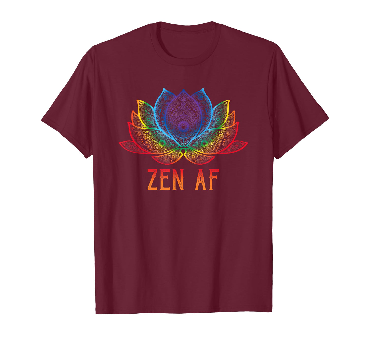 Funny Lotus Flower Zen AF Sarcastic Yoga Lover Shirt