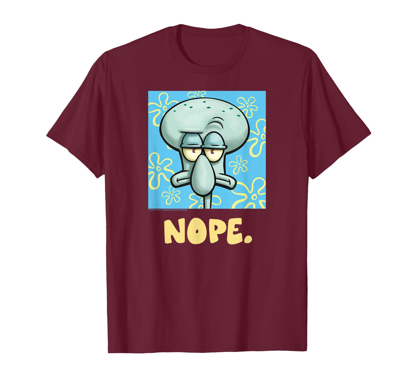 SpongeBob SquarePants - Squidward NOPE T-Shirt