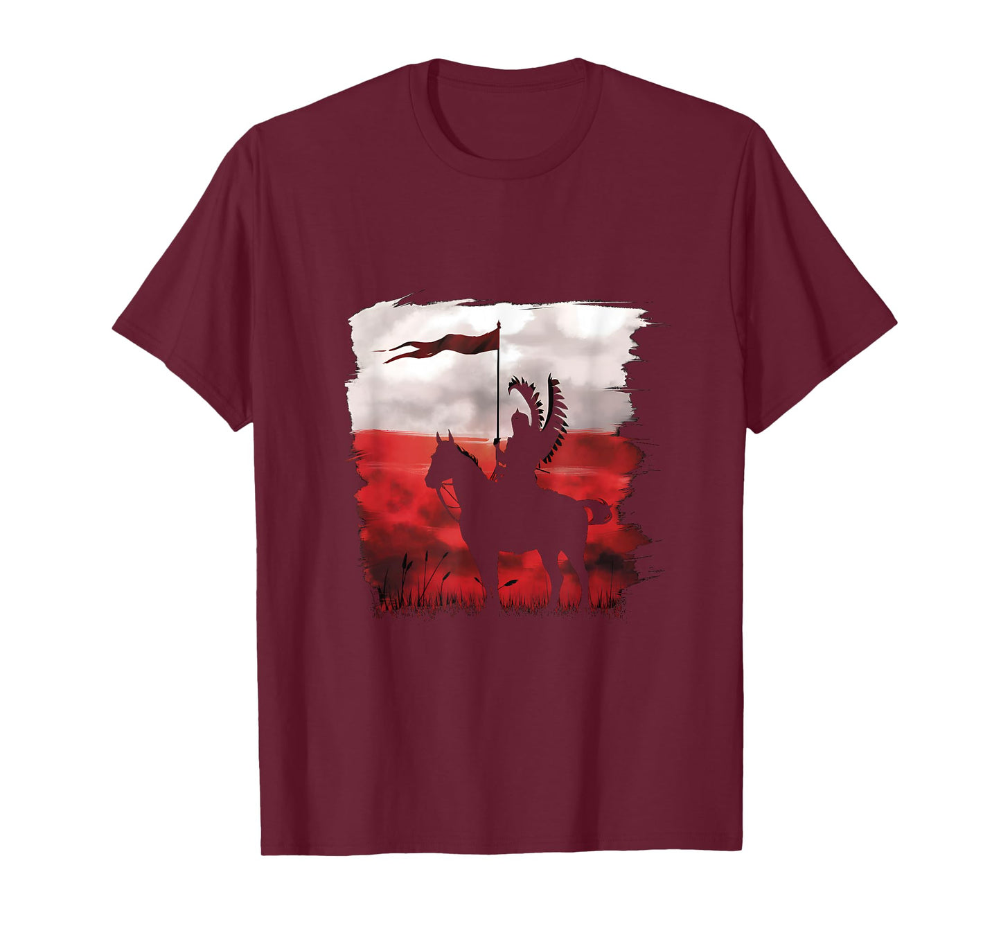 Polish national day Hussar Husaria Polska Poland Flag T-Shirt
