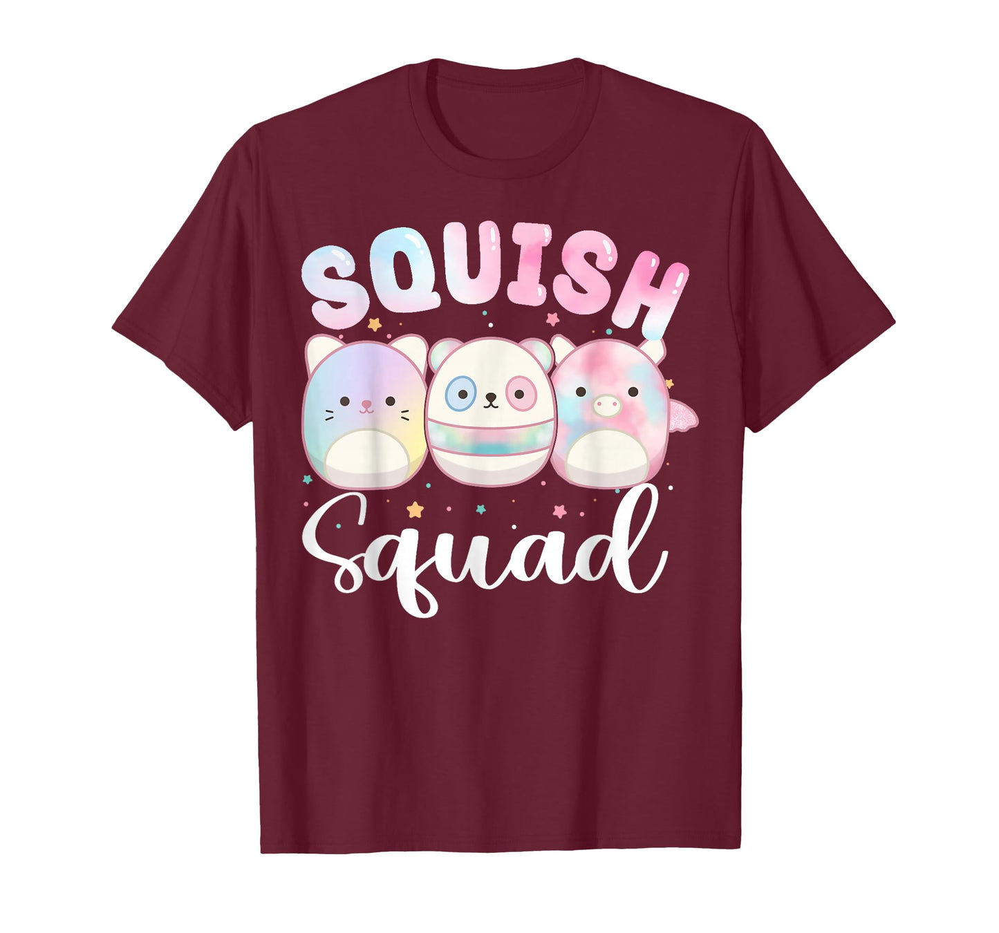 Squish Squad Birthday Shirt For Girls Kids Toddlers T-Shirt