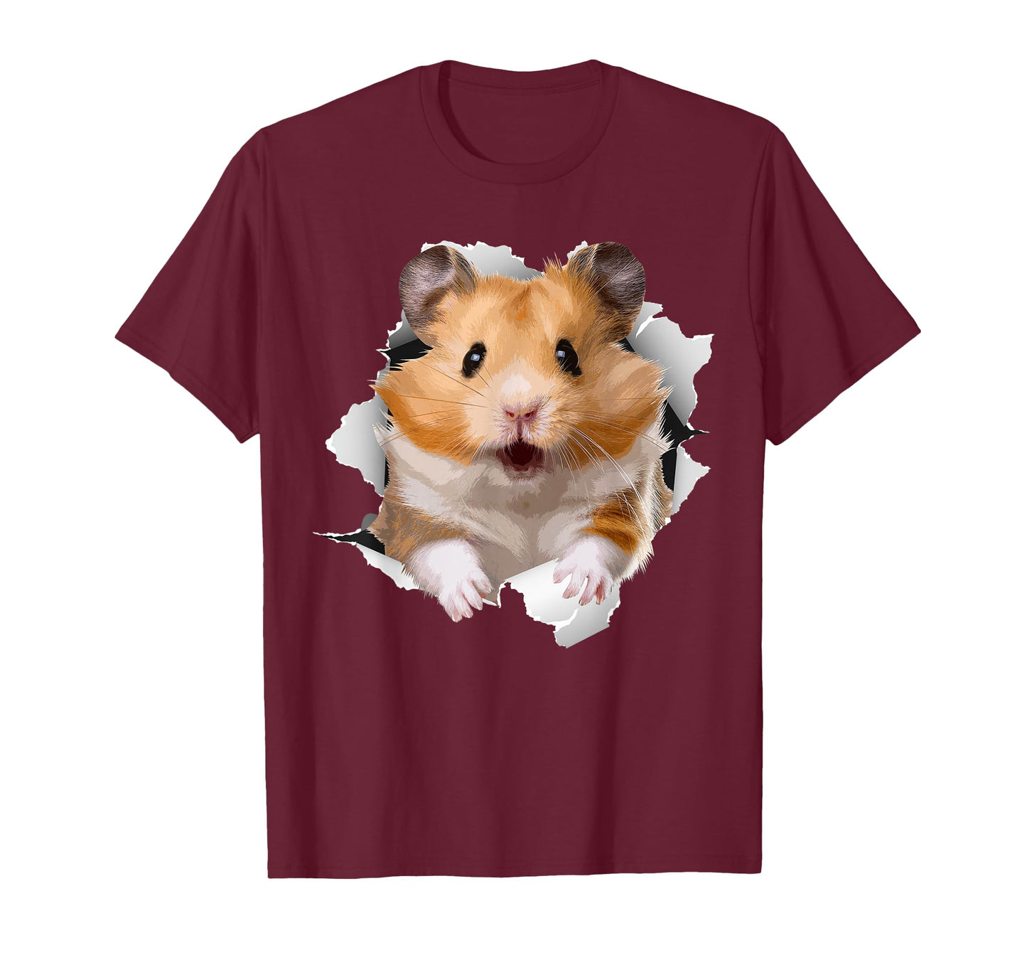 Cute Hamster Design for Men Women Kids Animal Hamster Lovers T-Shirt