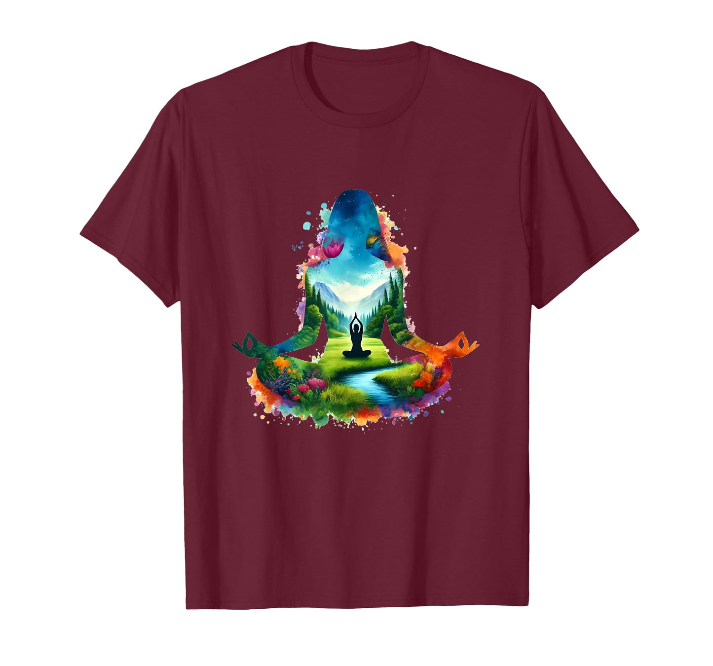 Energy Chakra Yoga Meditation Spiritual T-Shirt