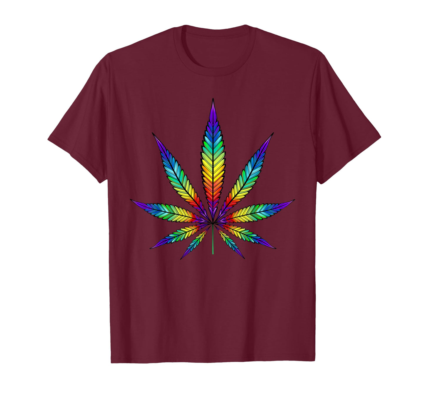 Tie Dye Cannabis Weed 420 Marijuana Leaf Lovers Men Women T-Shirt