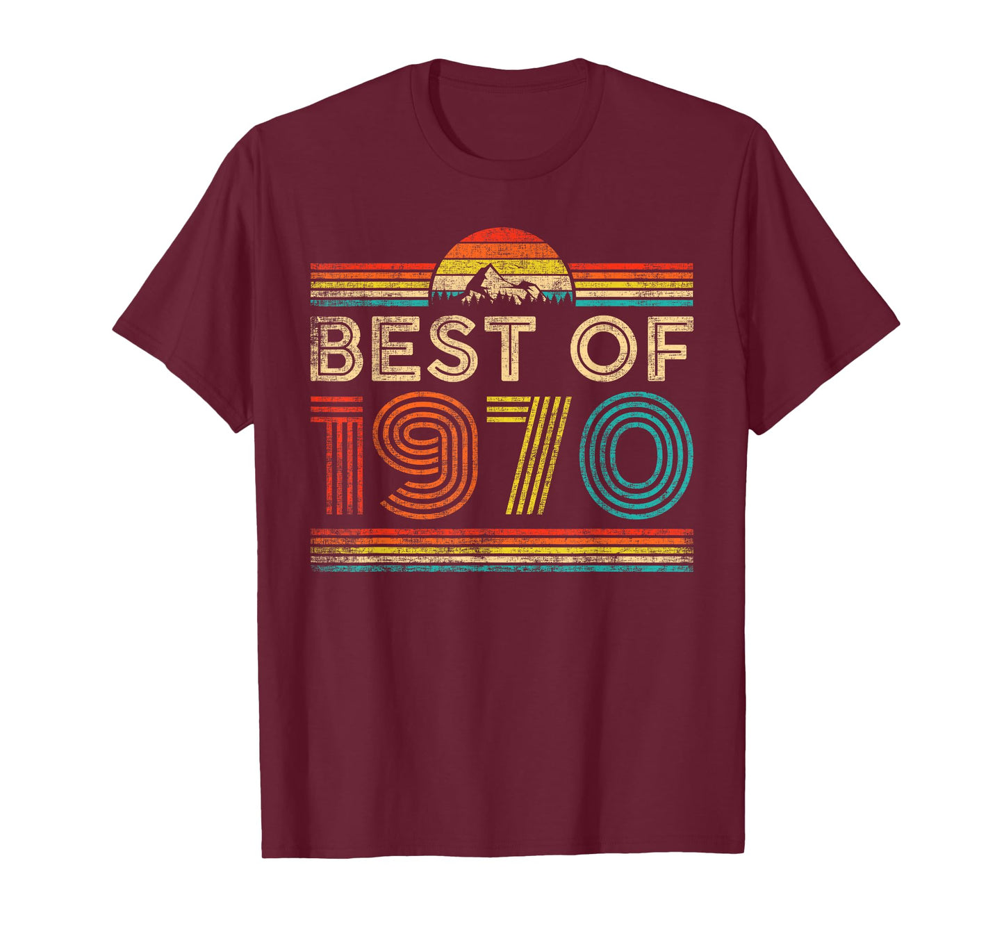 Best Of 1970 Vintage Year 1970 Classic Birthday Men Women T-Shirt