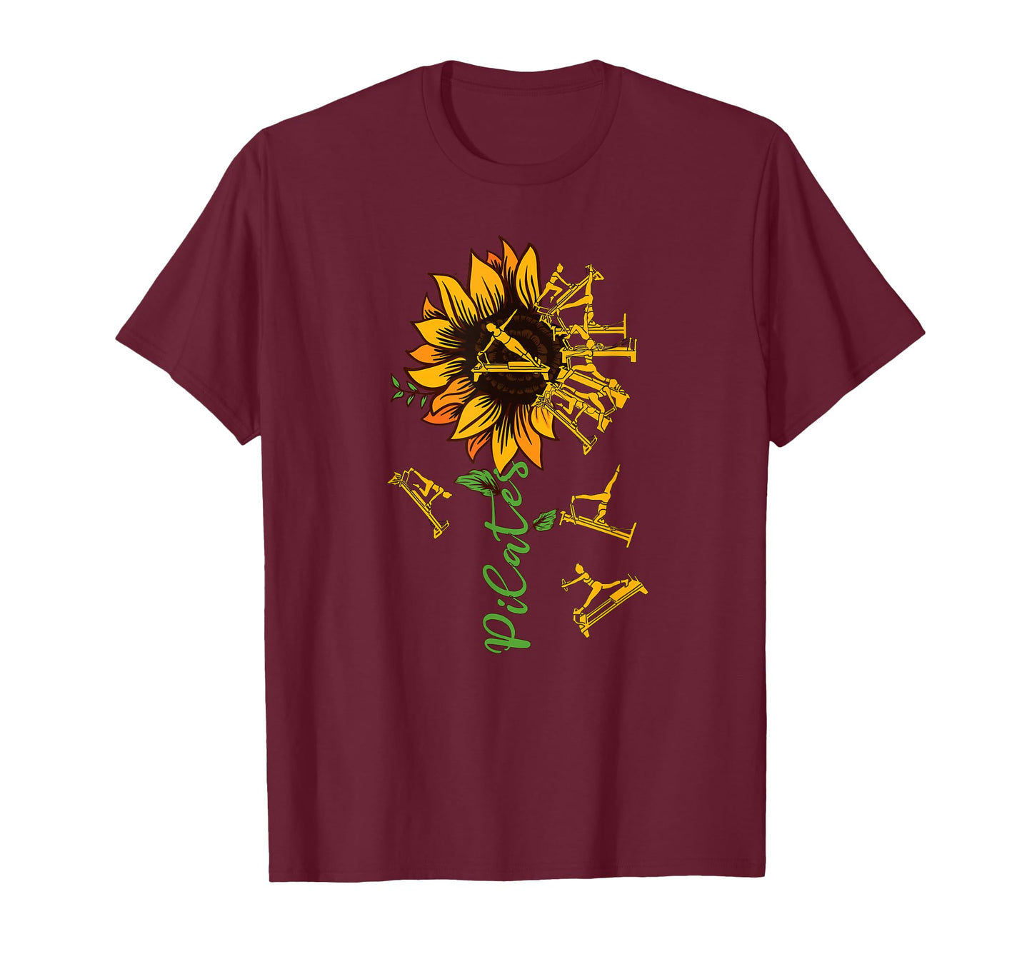 Pilates sunflower Reformer Pilates flower T-Shirt