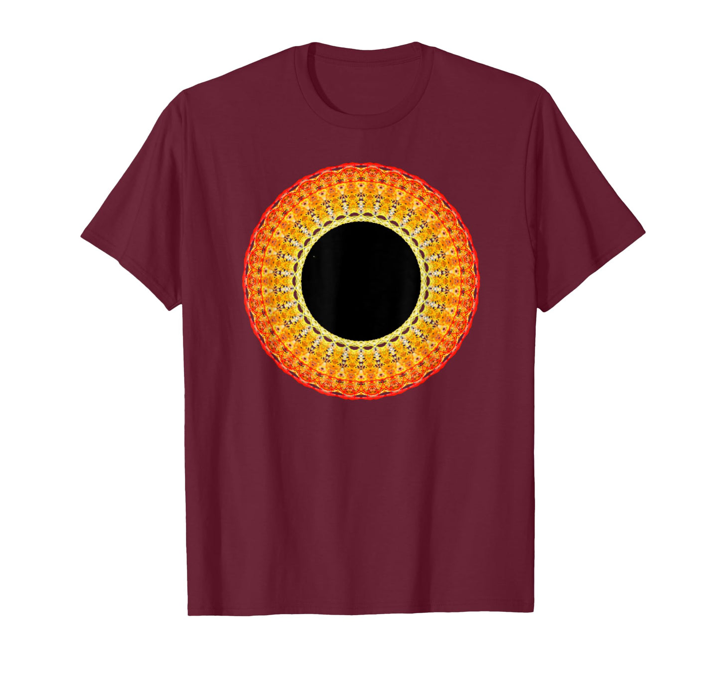 Total Solar Eclipse - Mandala Sun Tee Shirt T-Shirt