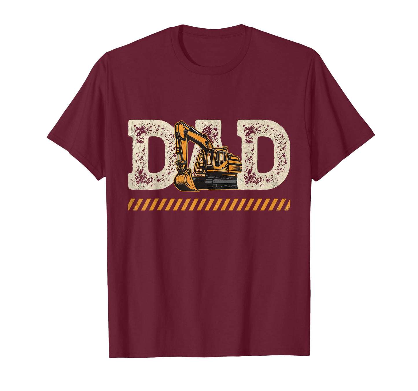 Excavator Dad Father's Day Construction Father Birthday T-Shirt